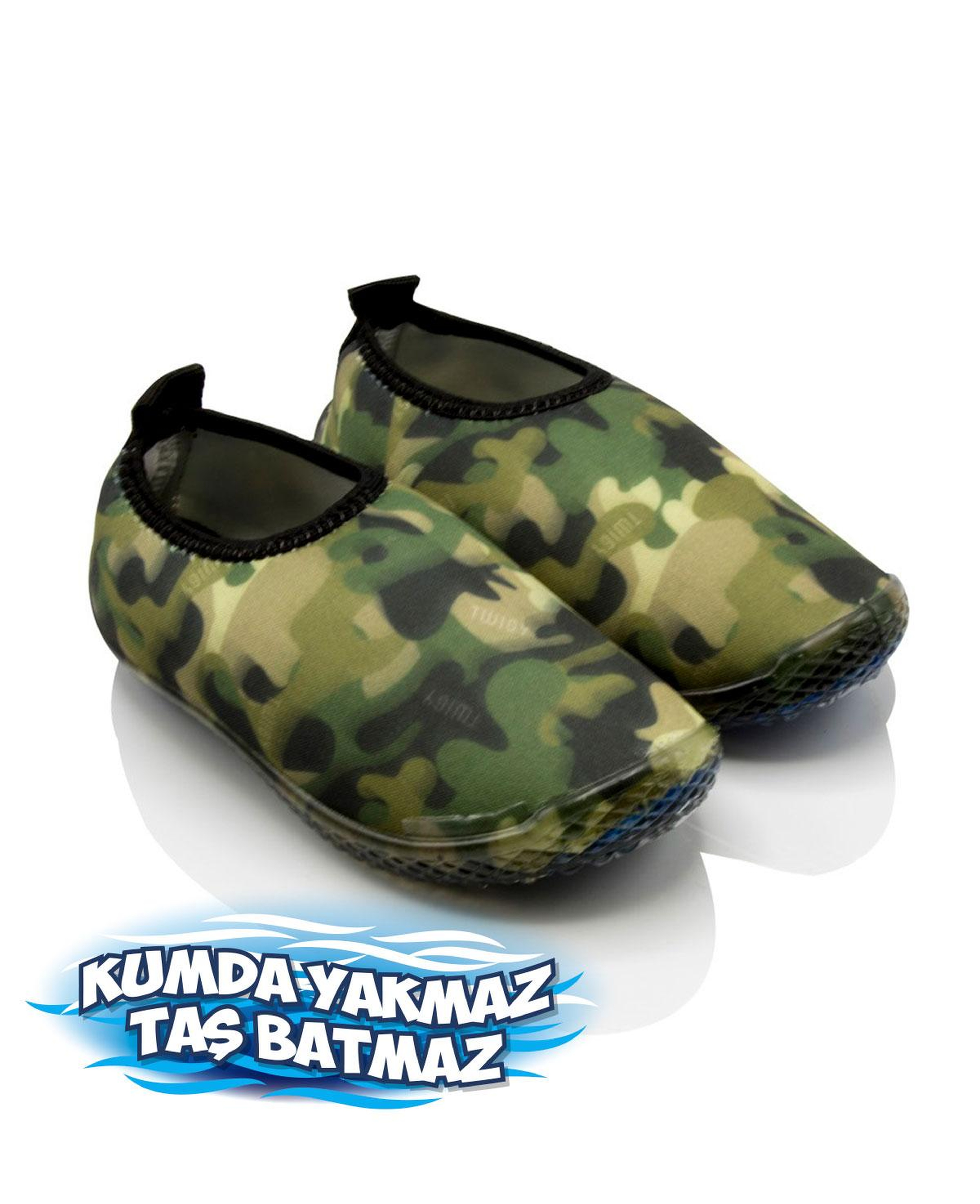 Kamuflaj Çocuk Deniz Ayakkabısı 20/29