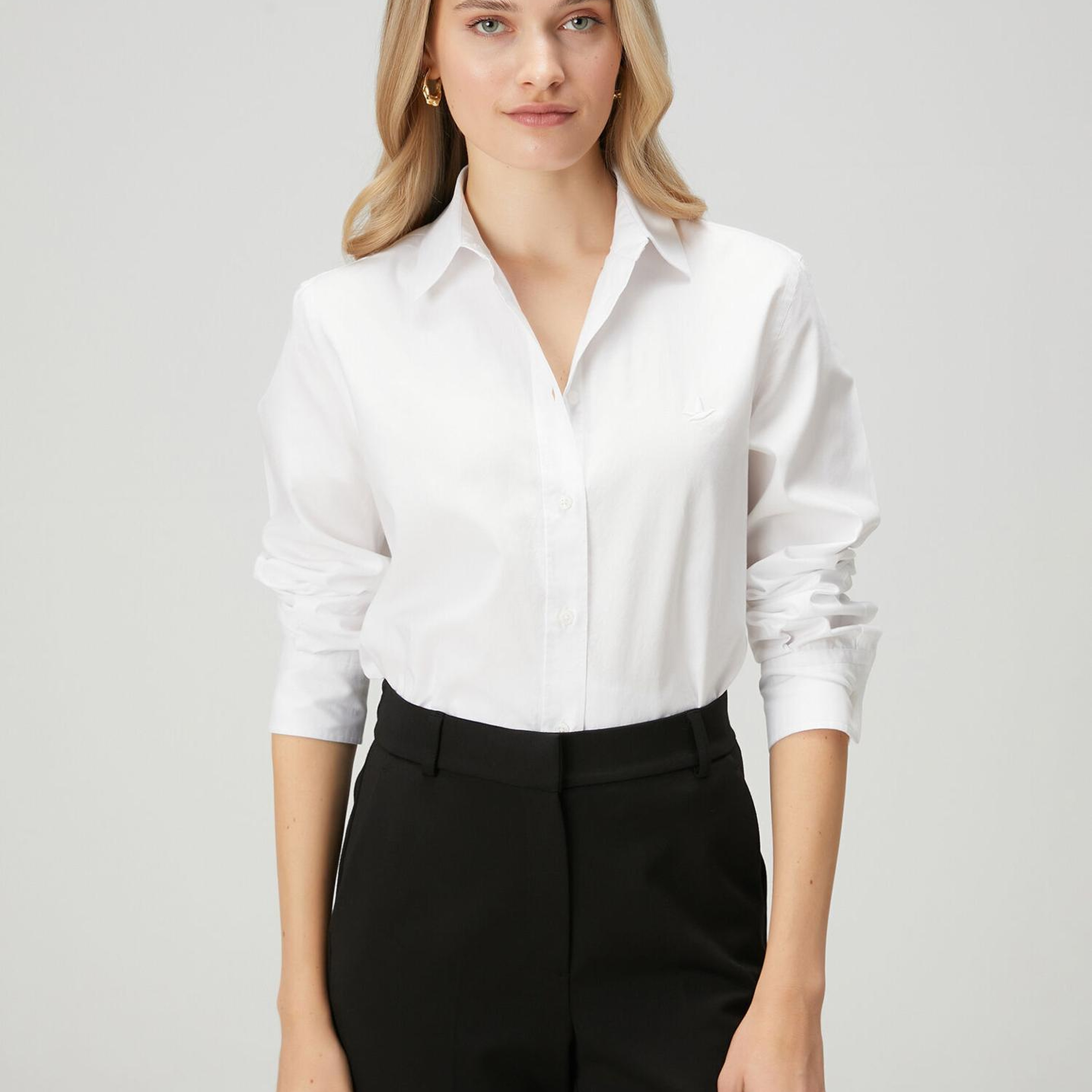 Beymen Club Kadın Kırık Beyaz Klasik Oxford Gömlek