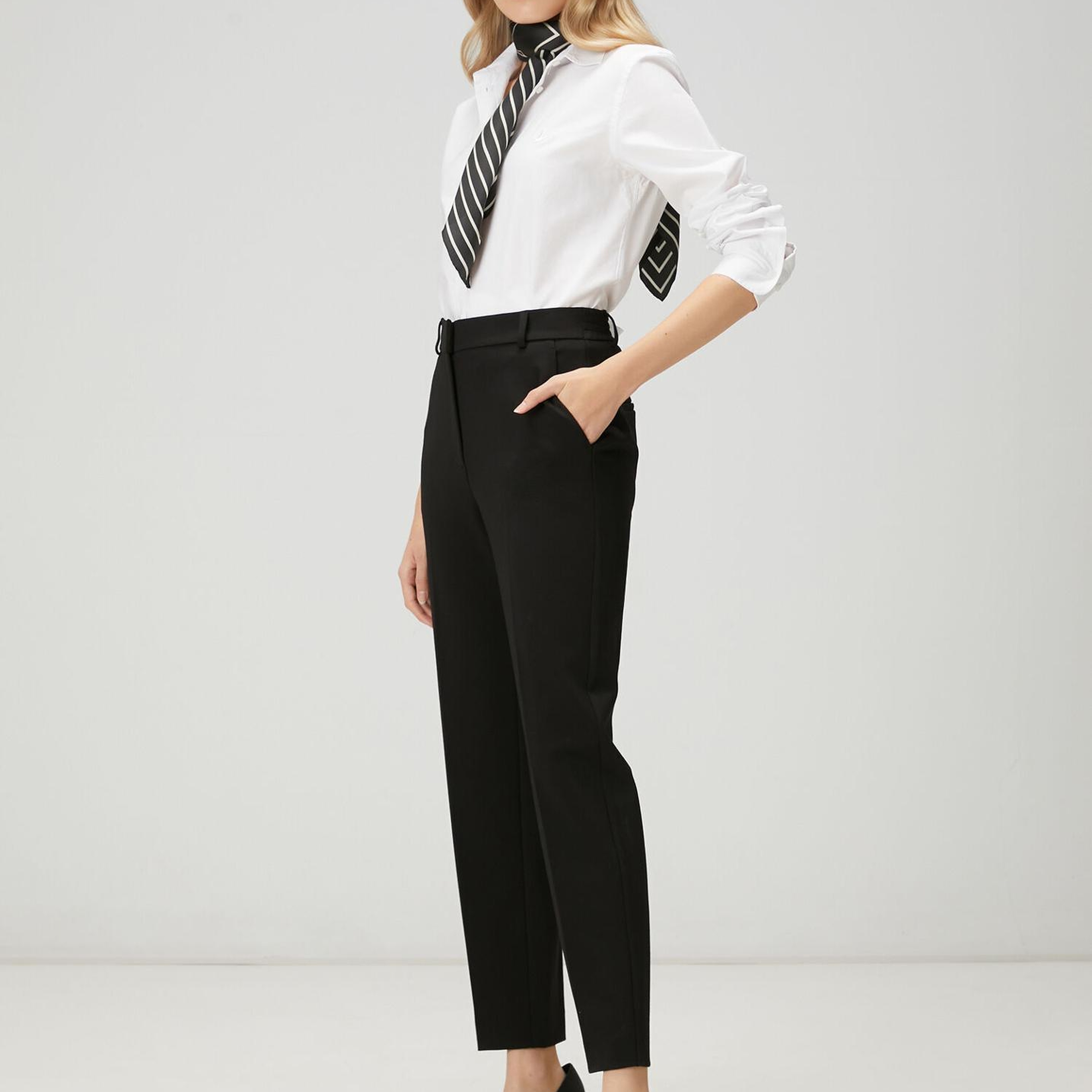 Beymen Club Kadın Kırık Beyaz Klasik Oxford Gömlek