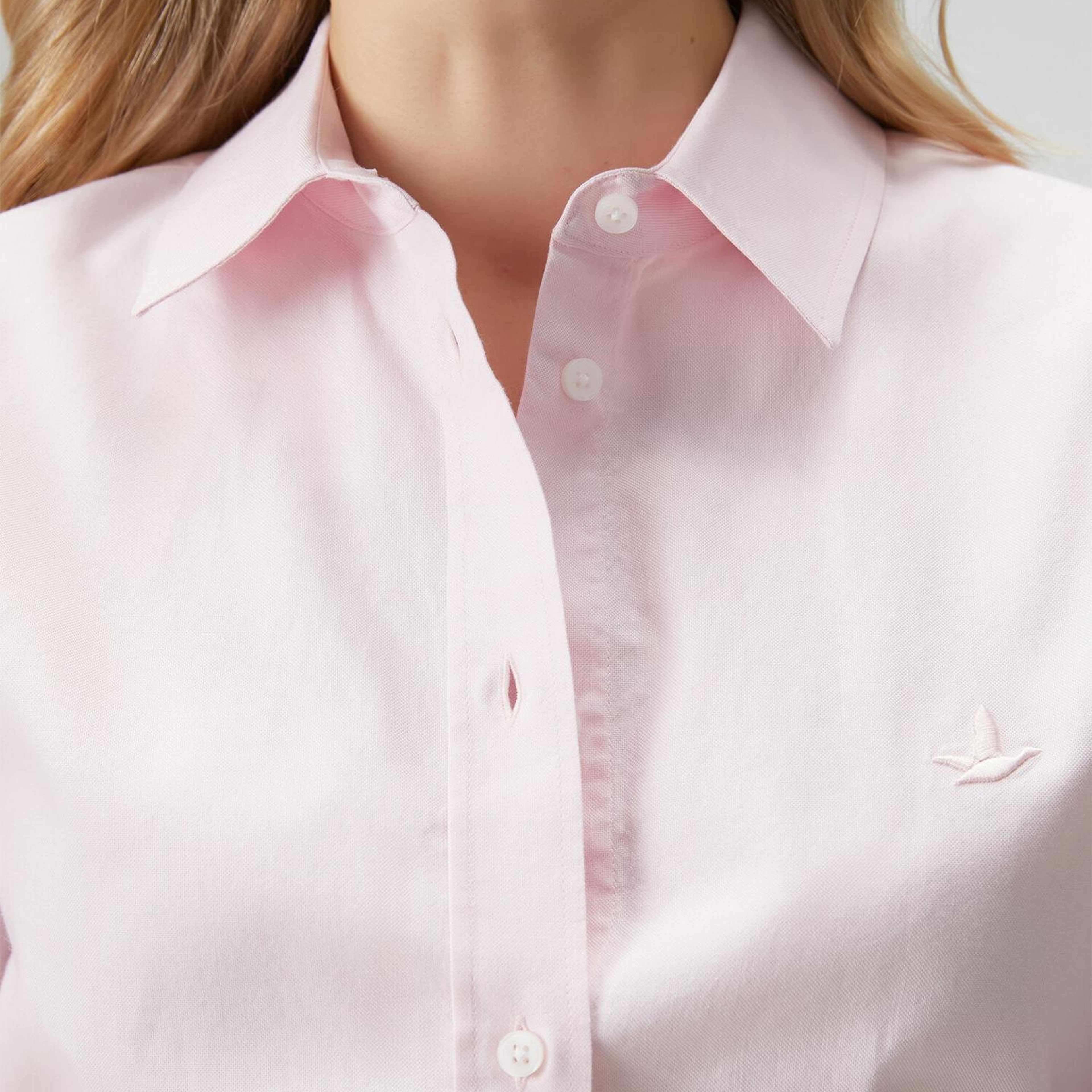 Beymen Club Kadın Pembe Klasik Oxford Gömlek