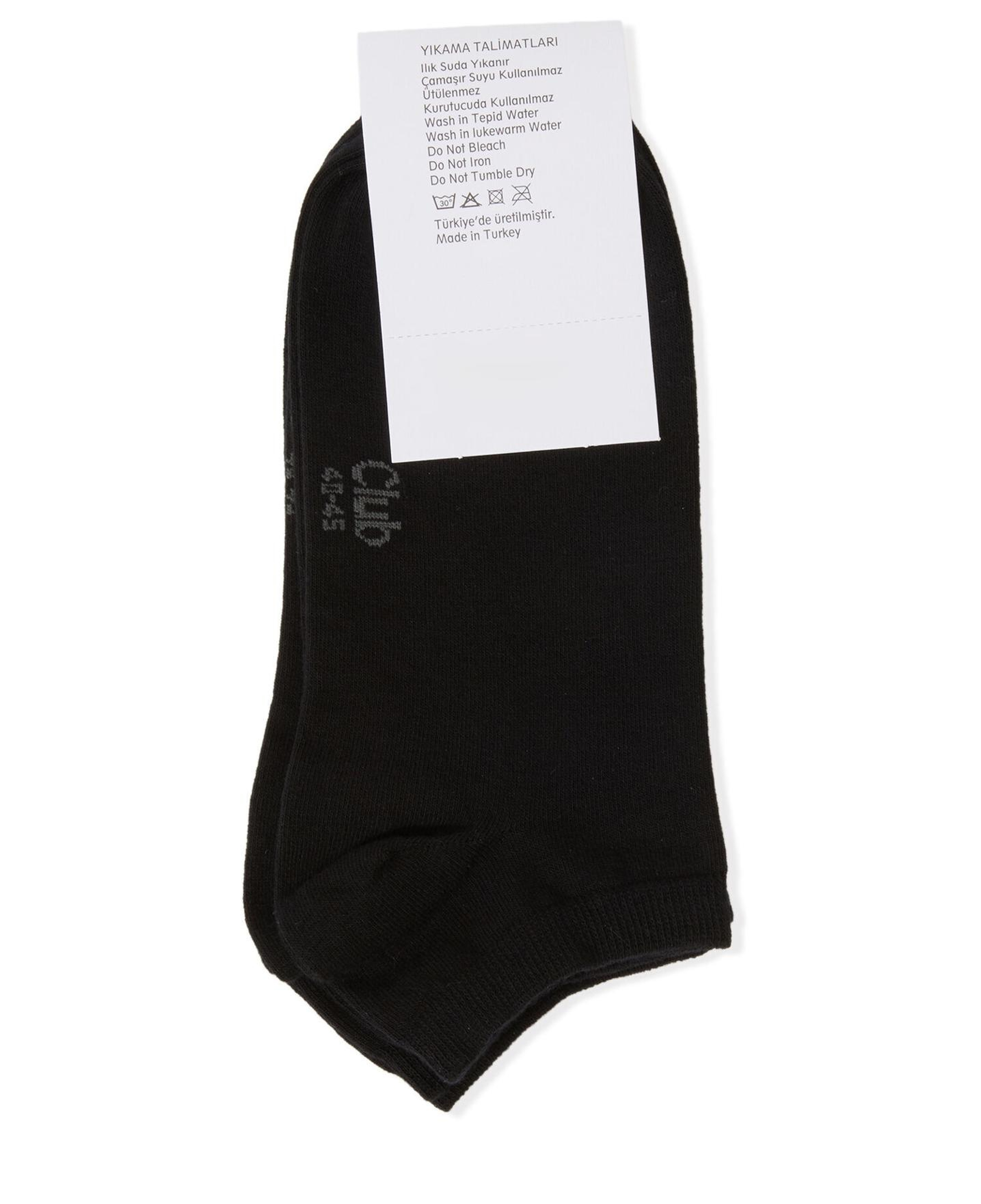Beymen Club Erkek Siyah 2li Patik Çorap Seti