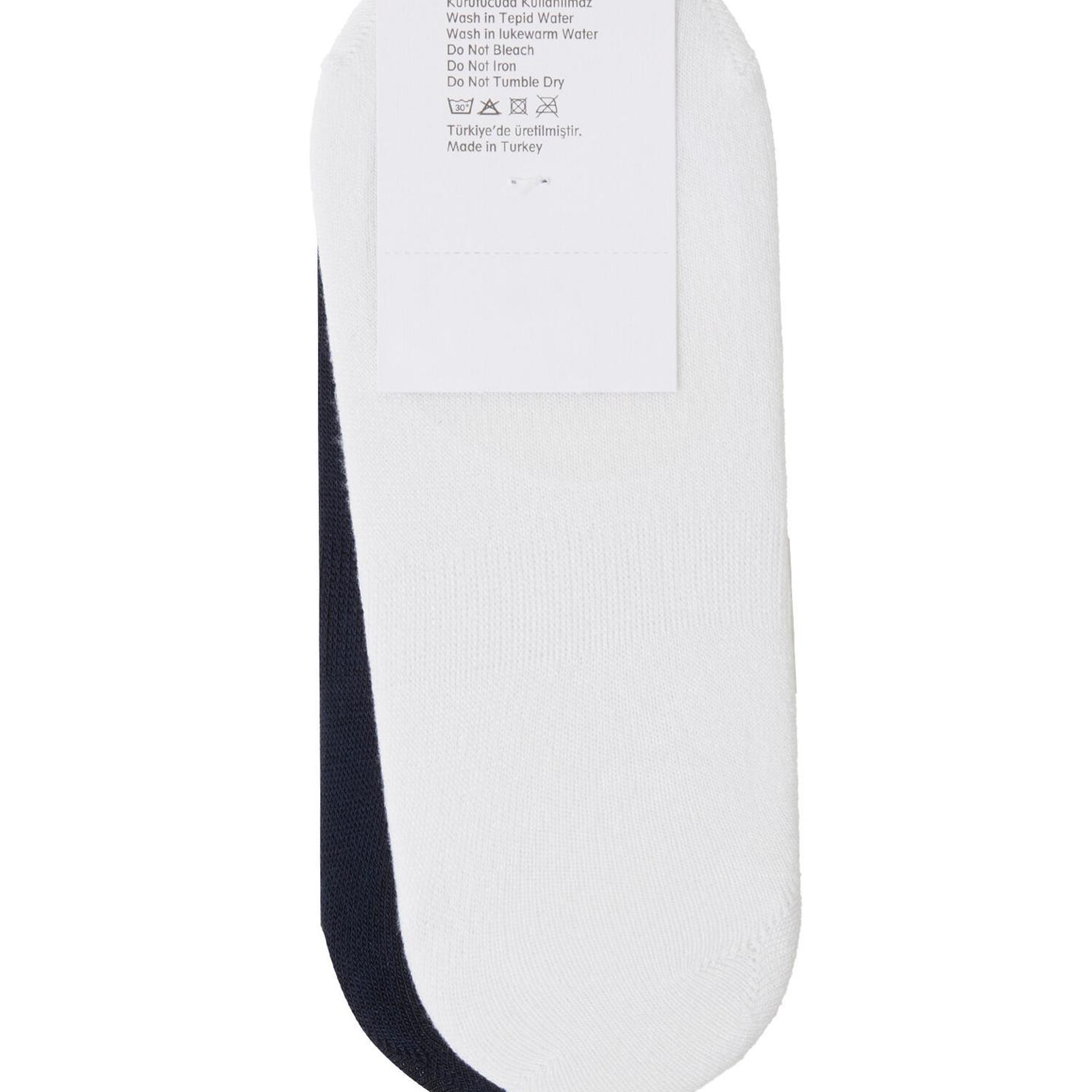 Beymen Club Erkek Lacivert Beyaz Bambu Çorap Seti
