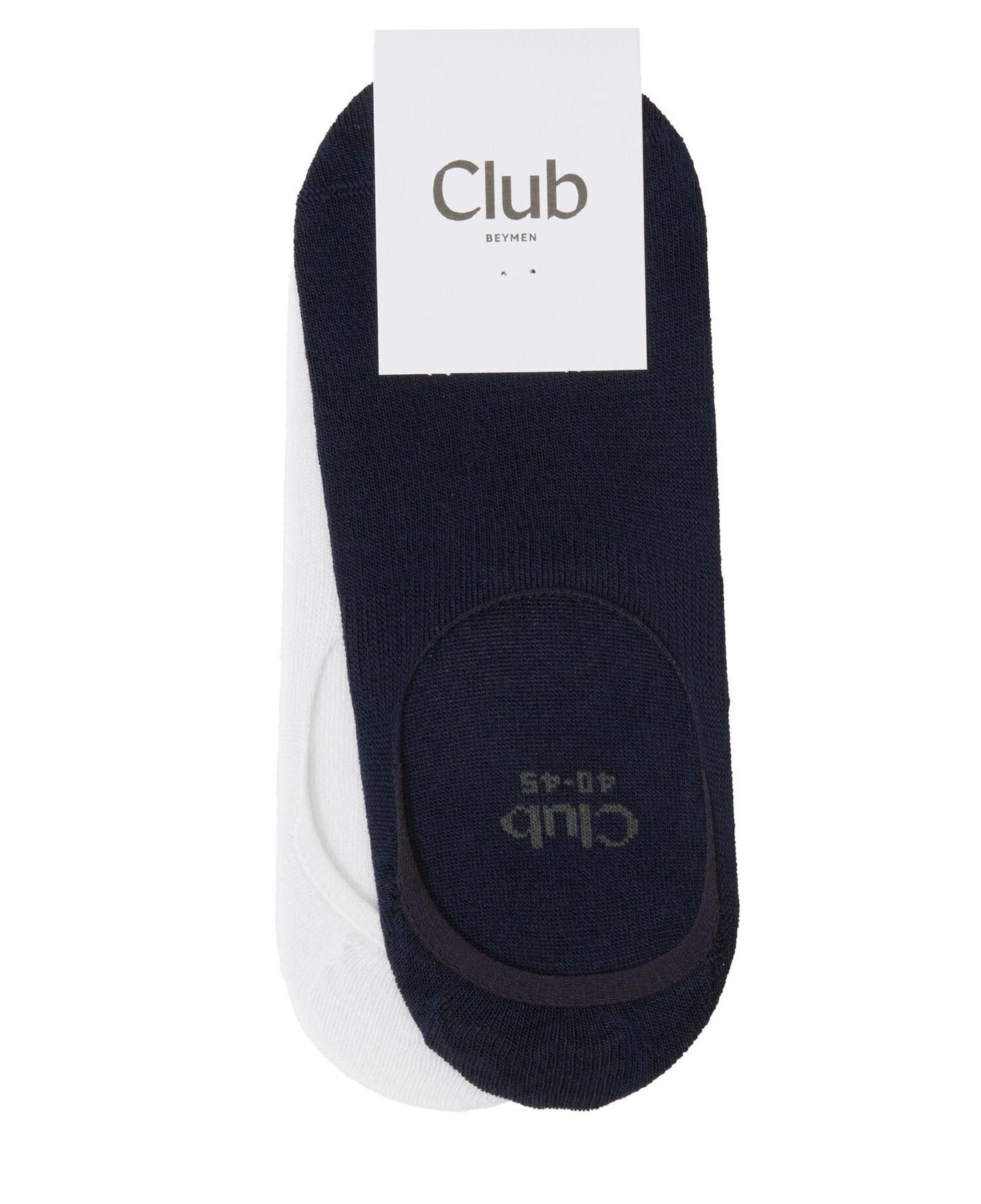 Beymen Club Erkek Lacivert Beyaz Bambu Çorap Seti