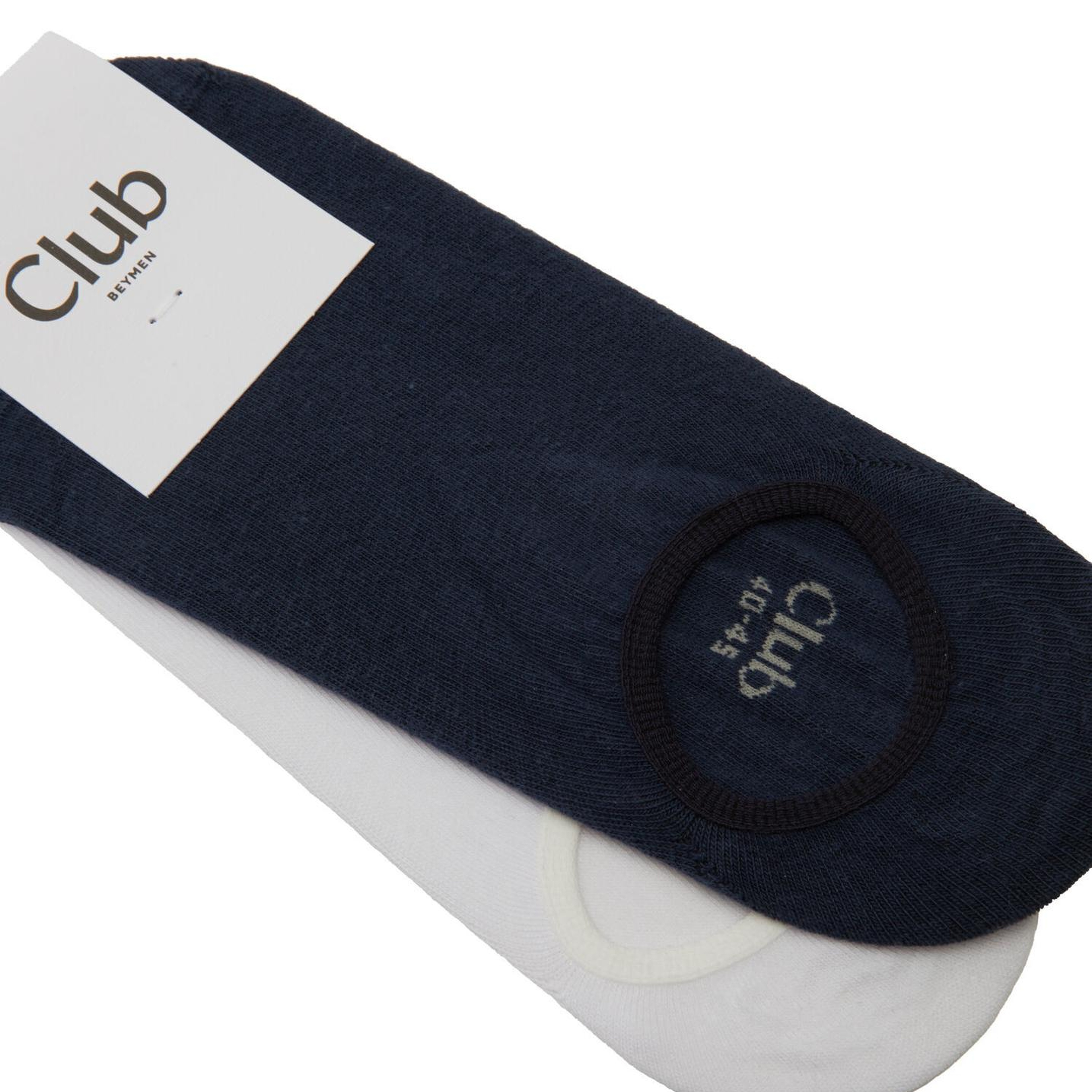 Beymen Club Erkek Active Suba Lacivert Beyaz 2li Çorap Seti