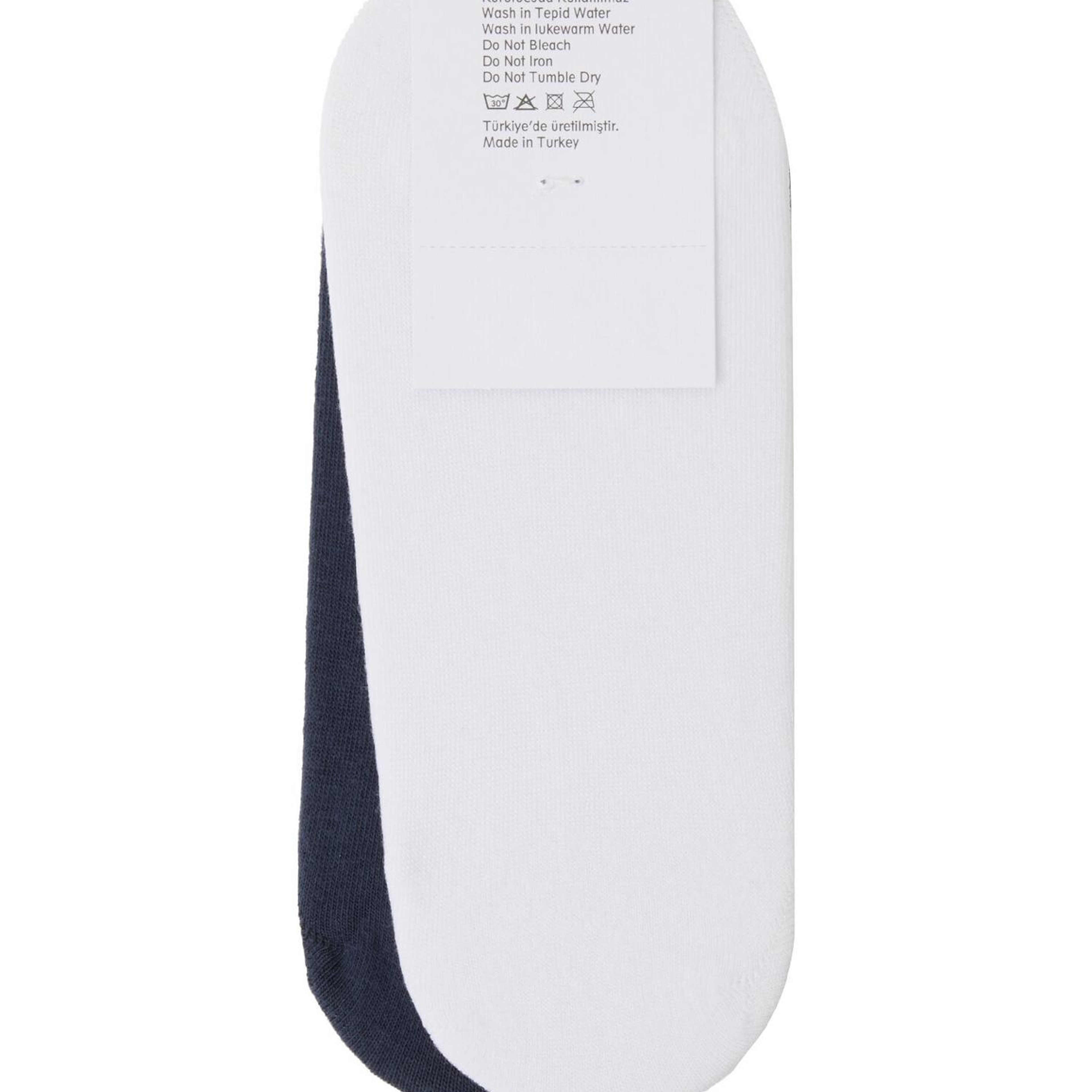 Beymen Club Erkek Active Suba Lacivert Beyaz 2li Çorap Seti