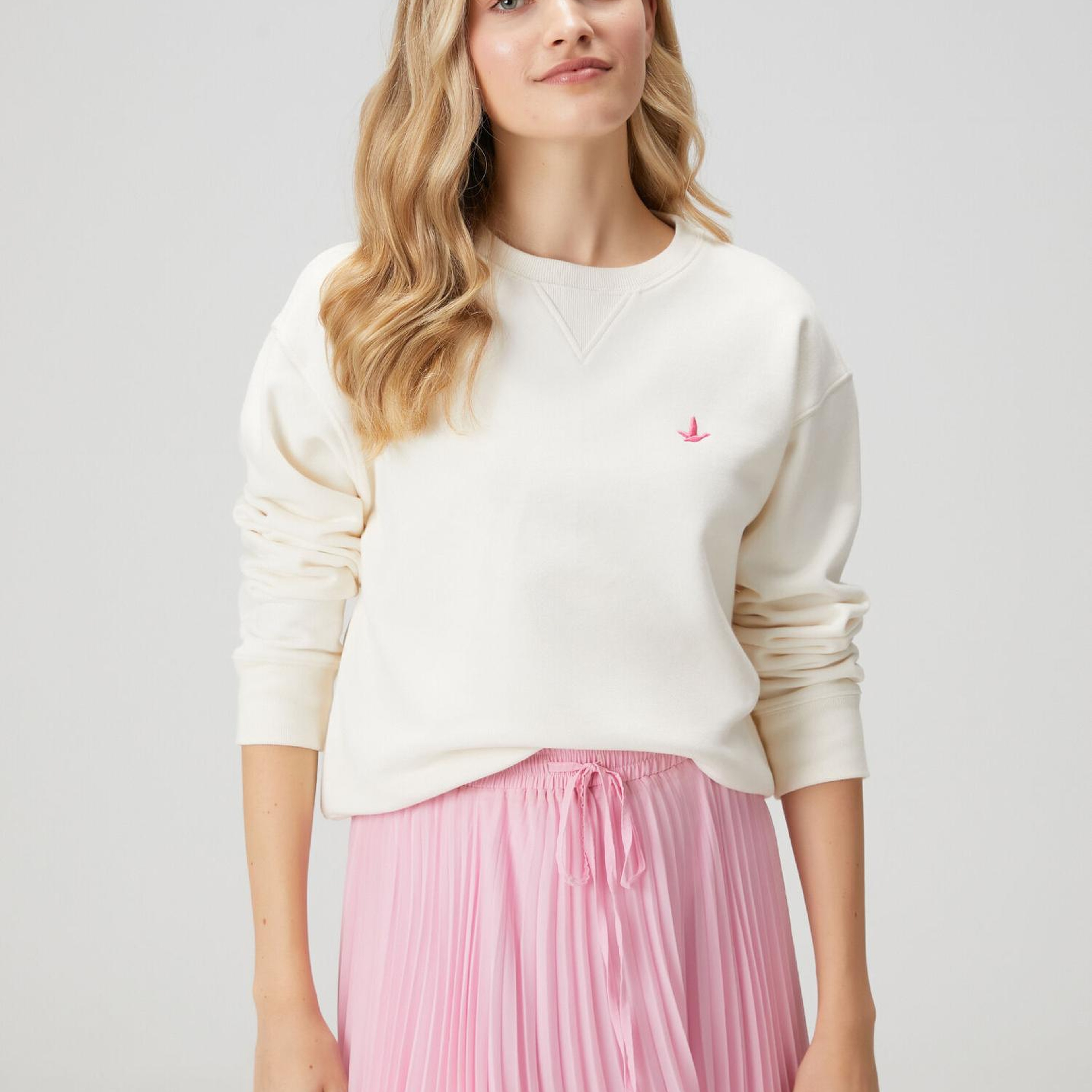 Beymen Club Kadın Kırık Beyaz Basic Sweatshirt