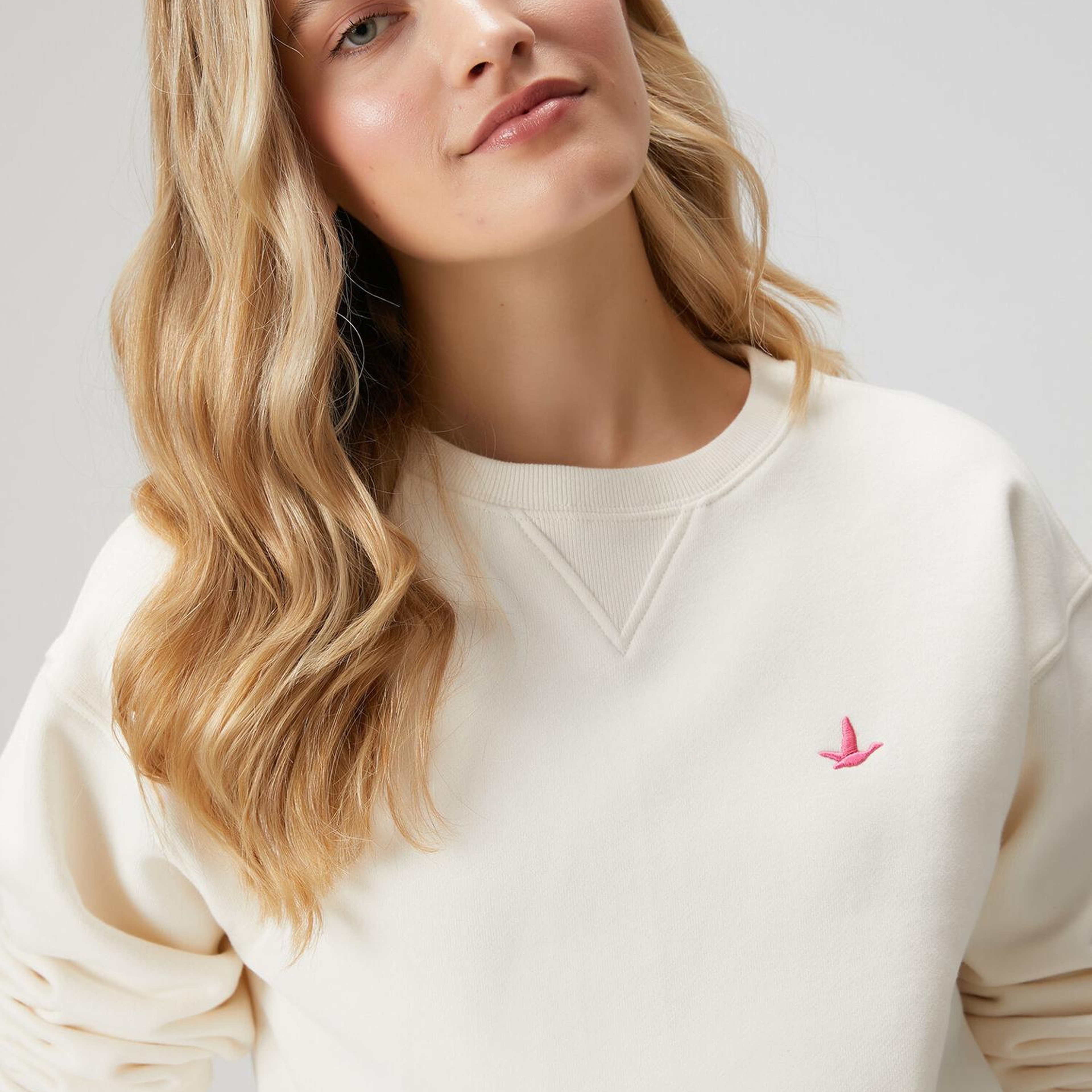 Beymen Club Kadın Kırık Beyaz Basic Sweatshirt