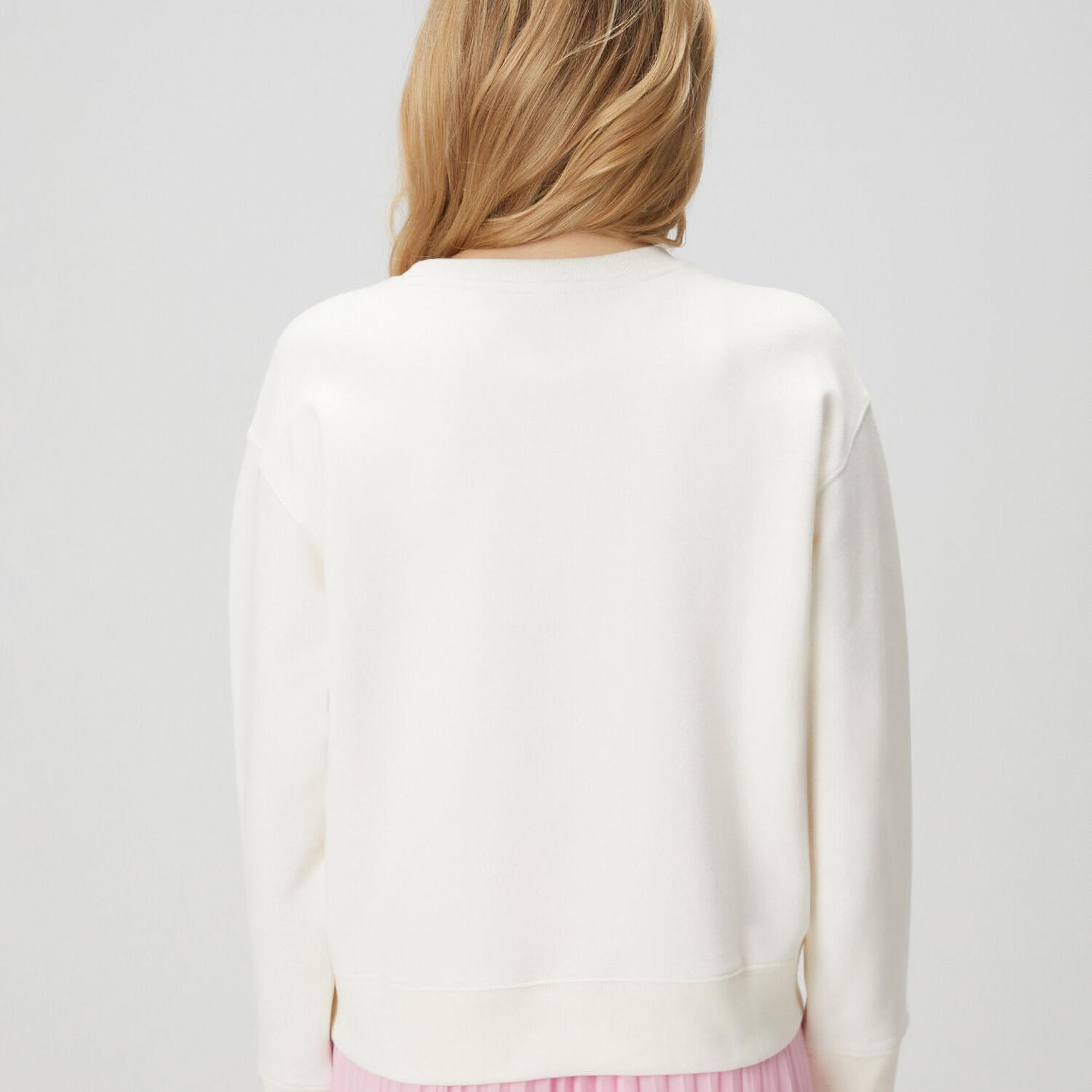 Beymen Club Kadın Kırık Beyaz Basic Sweatshirt