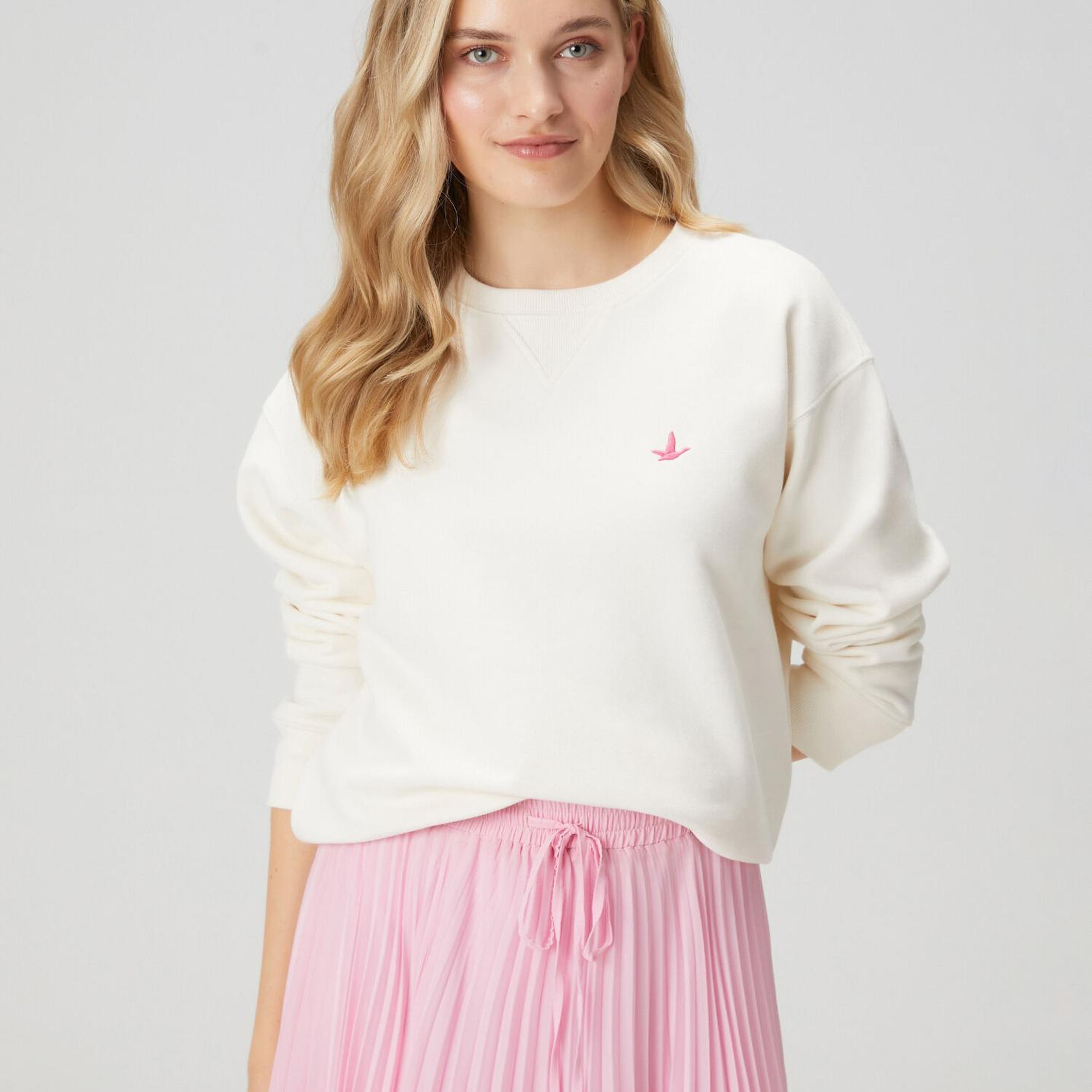 Beymen Club Kadın Kırık Beyaz Basic Sweatshirt