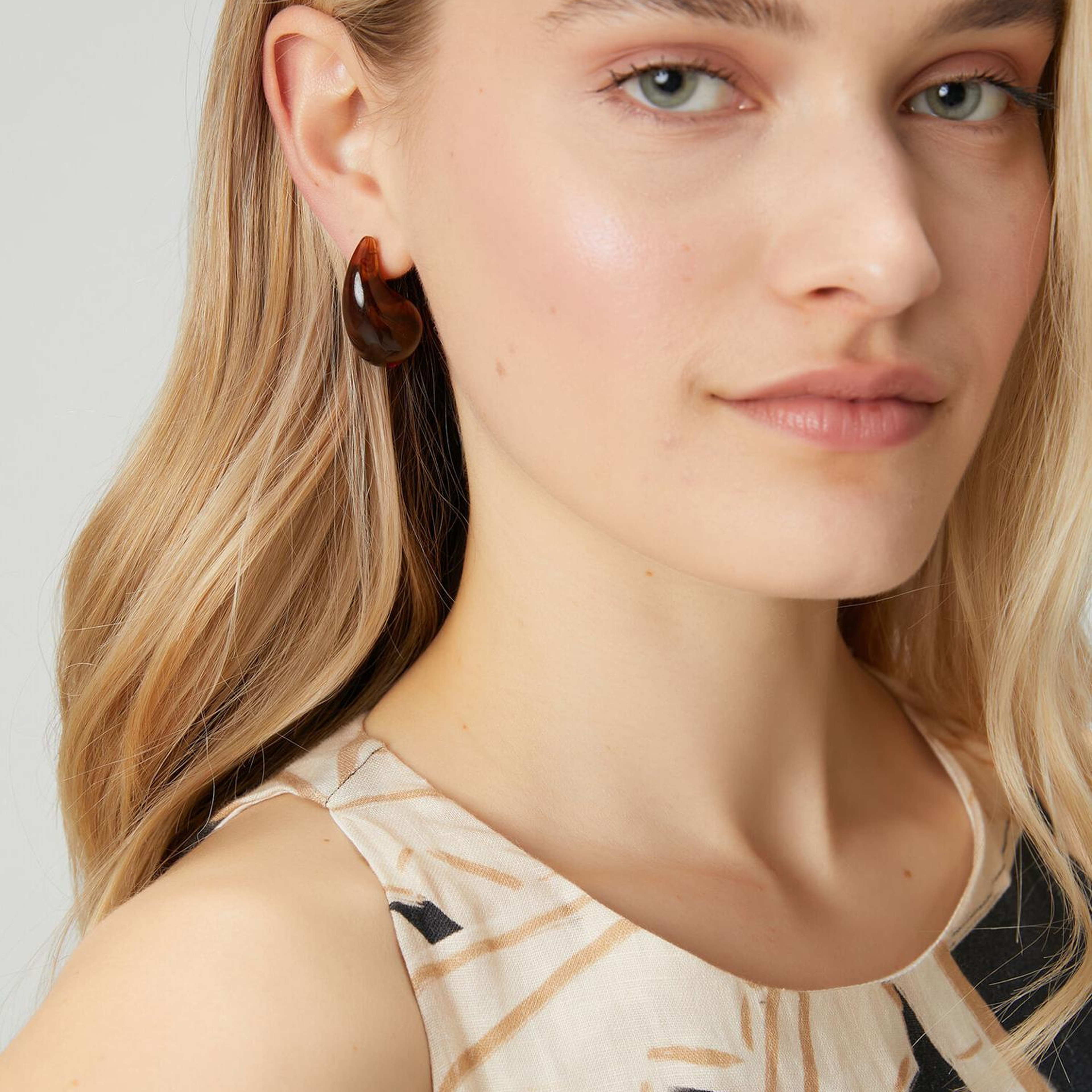 Beymen Club Kadın Kahverengi Küpe