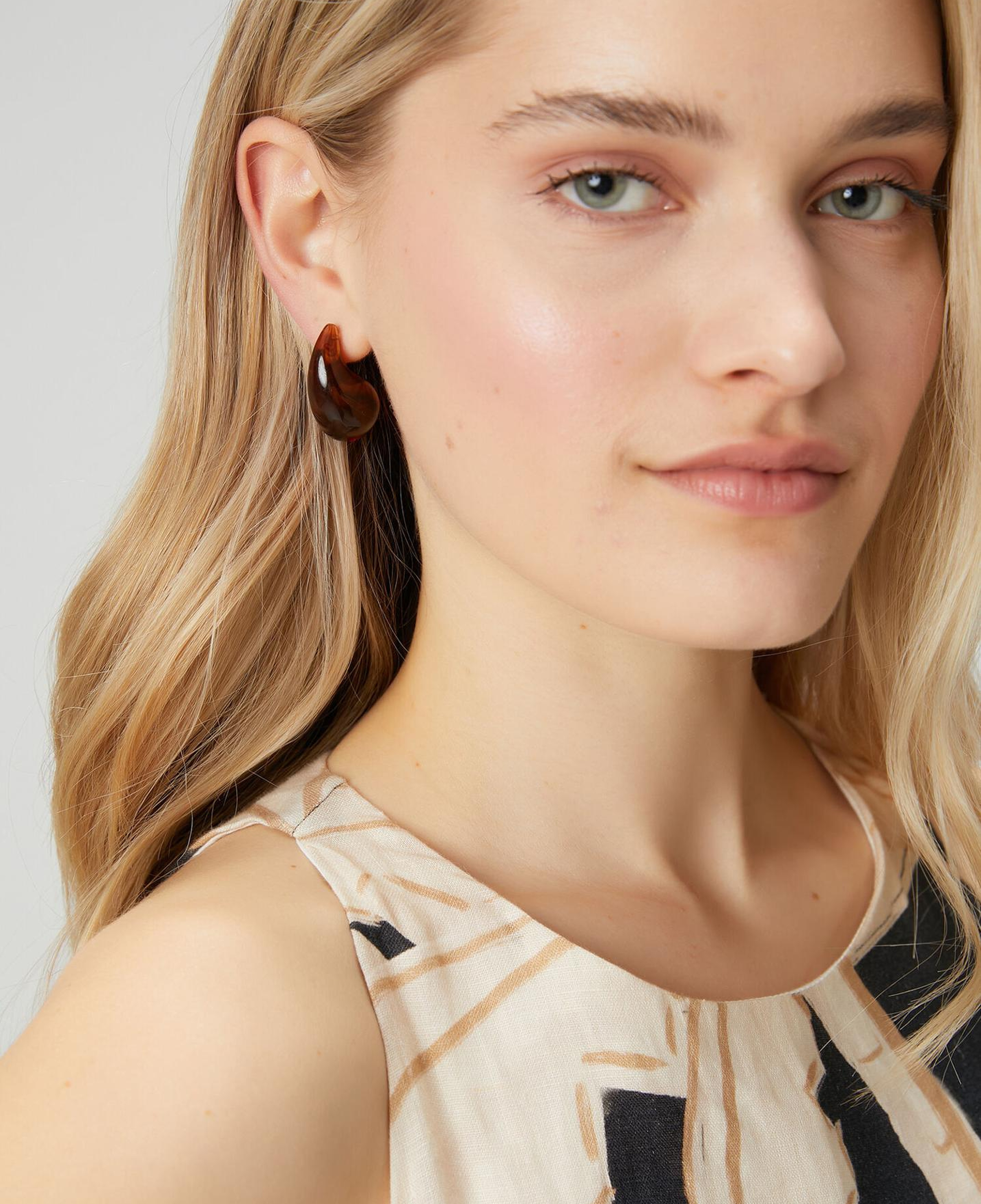 Beymen Club Kadın Kahverengi Küpe