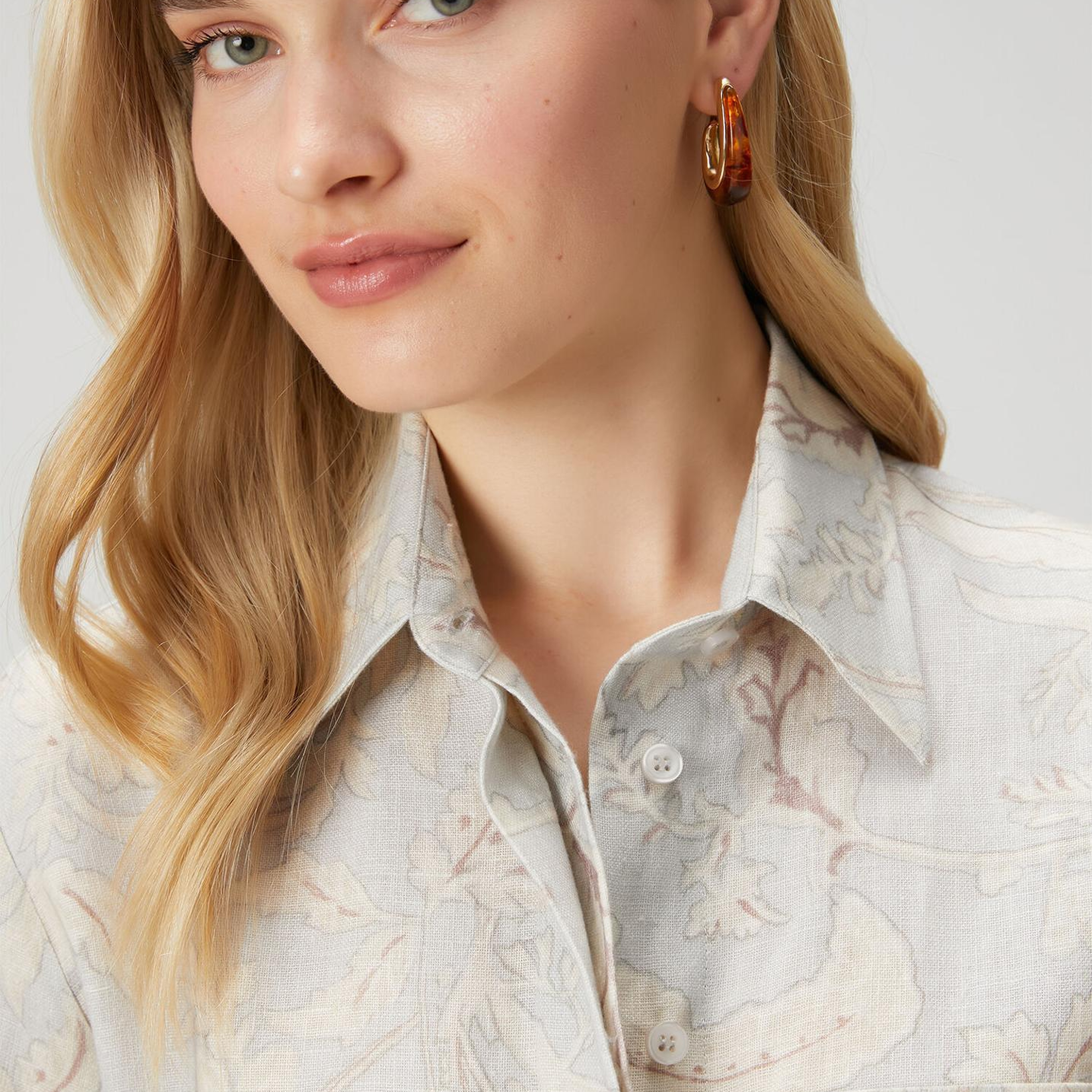 Beymen Club Kadın Kahverengi Gold Küpe