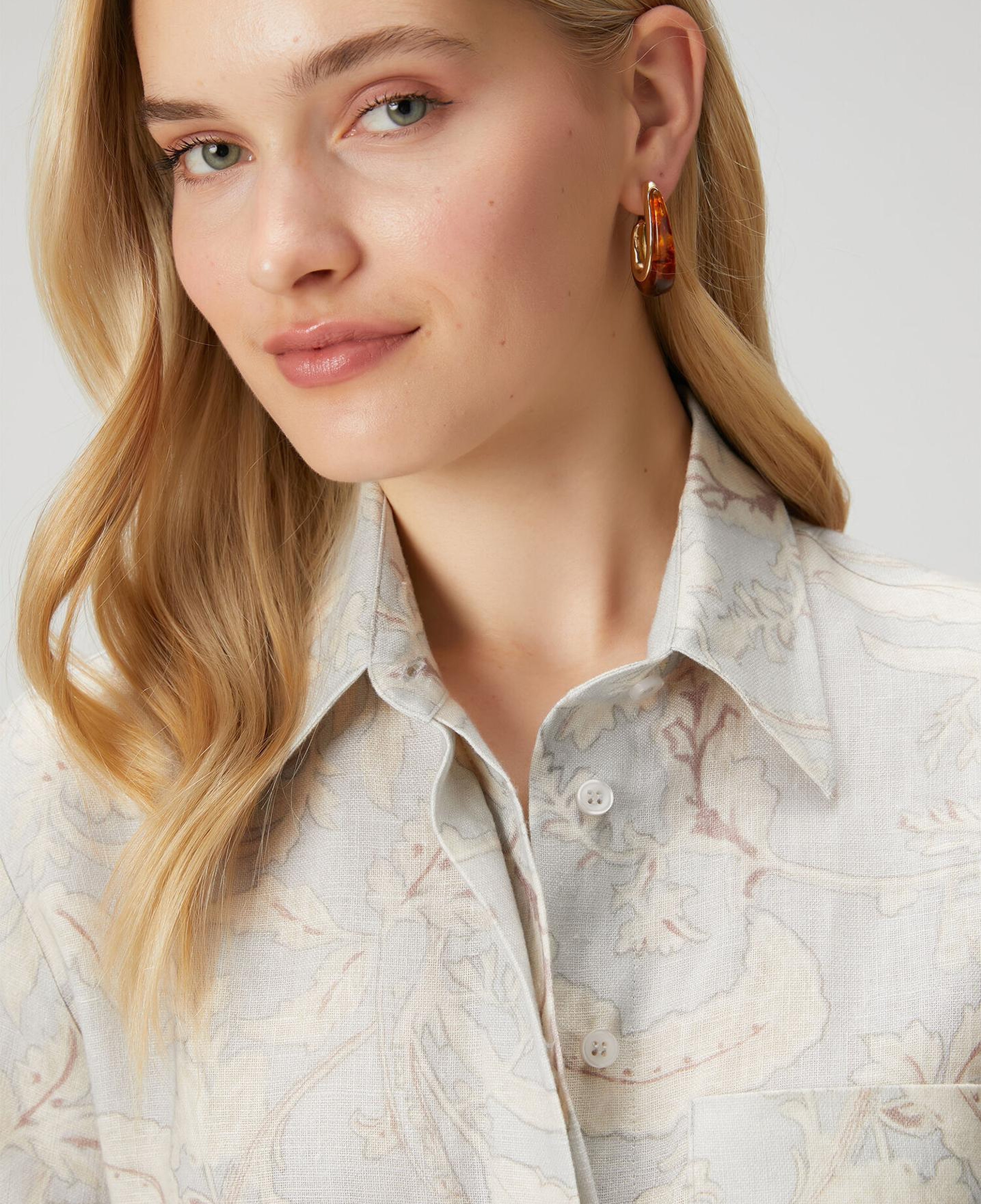 Beymen Club Kadın Kahverengi Gold Küpe