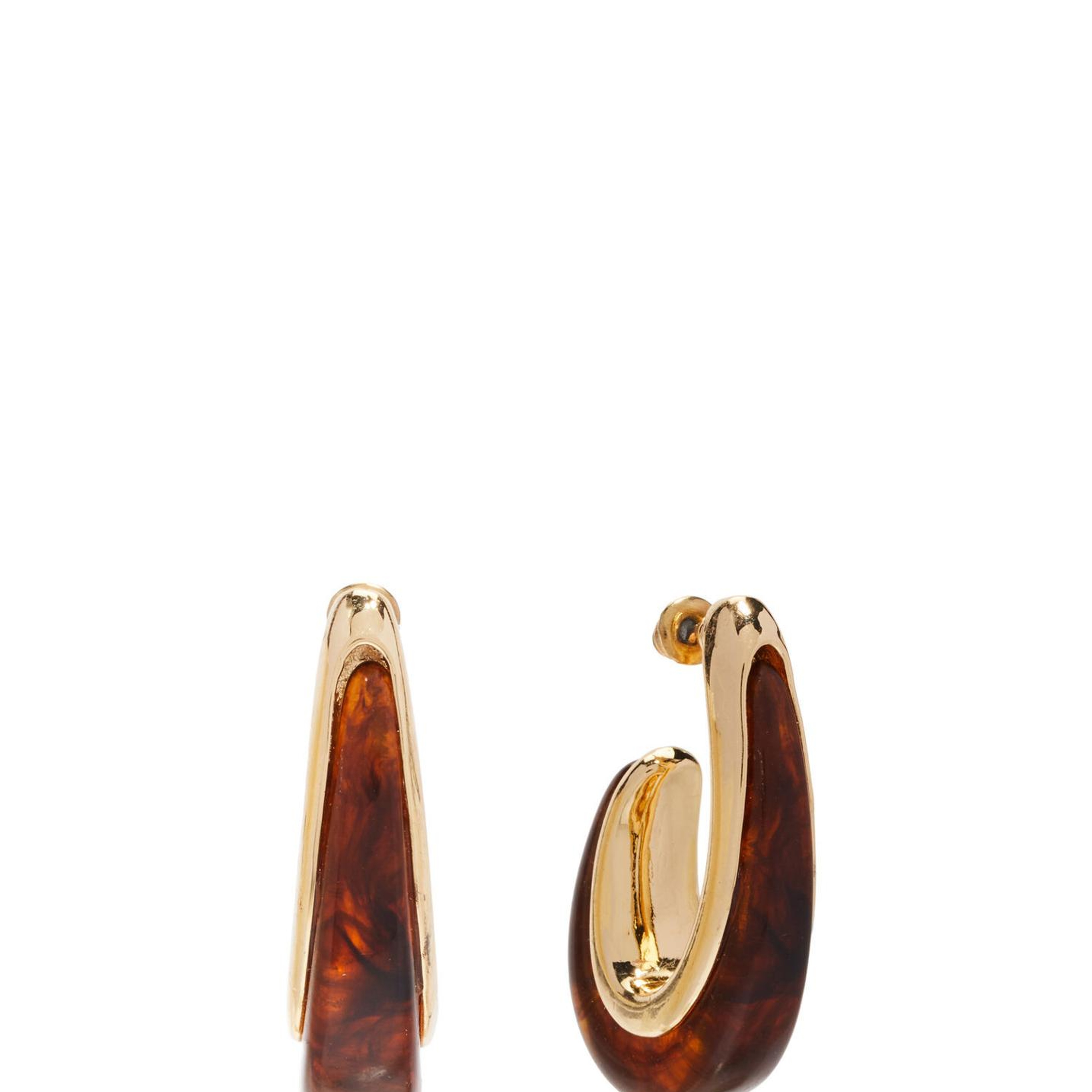 Beymen Club Kadın Kahverengi Gold Küpe