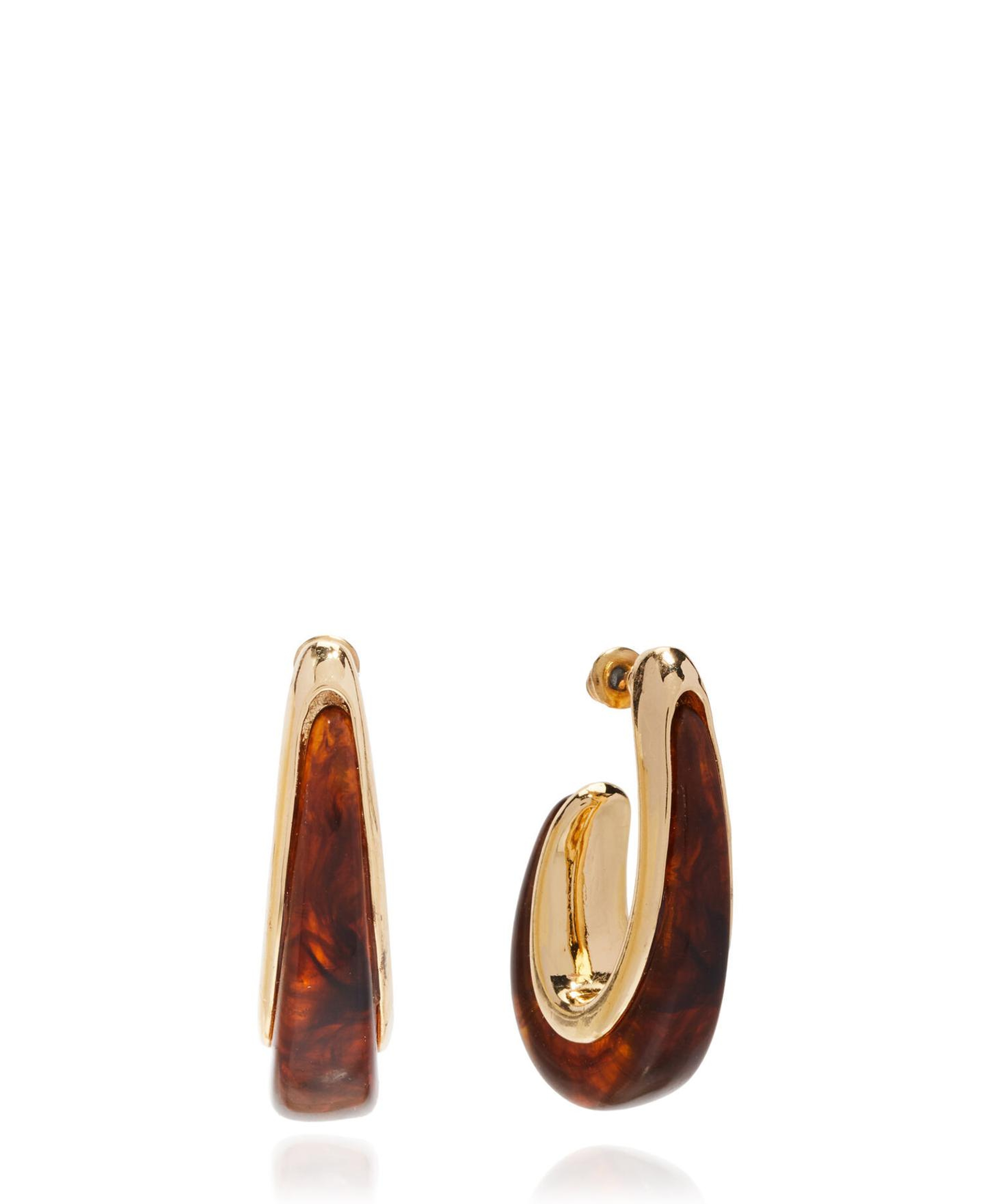 Beymen Club Kadın Kahverengi Gold Küpe