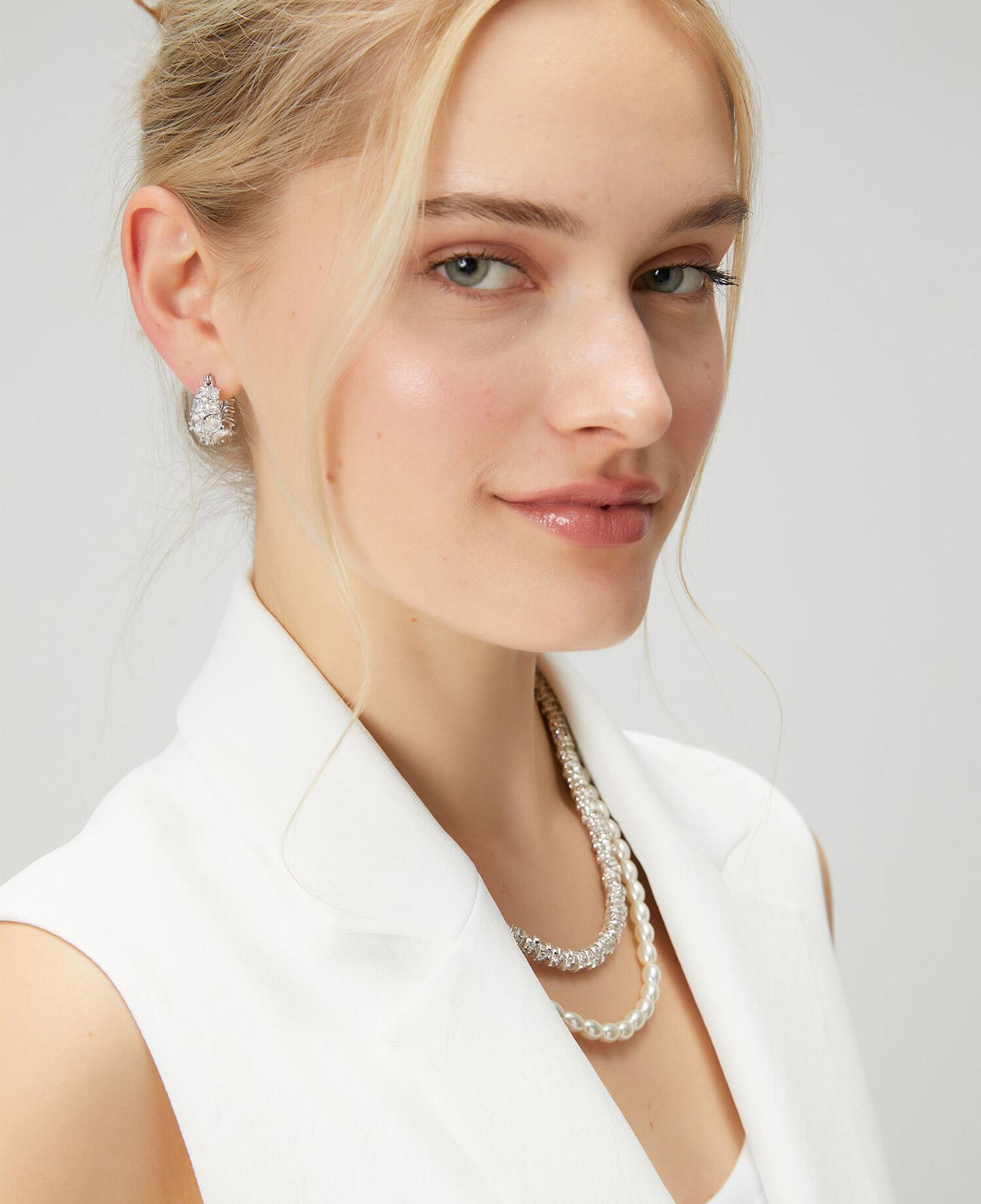 Beymen Club Kadın Silver Taşlı Küpe