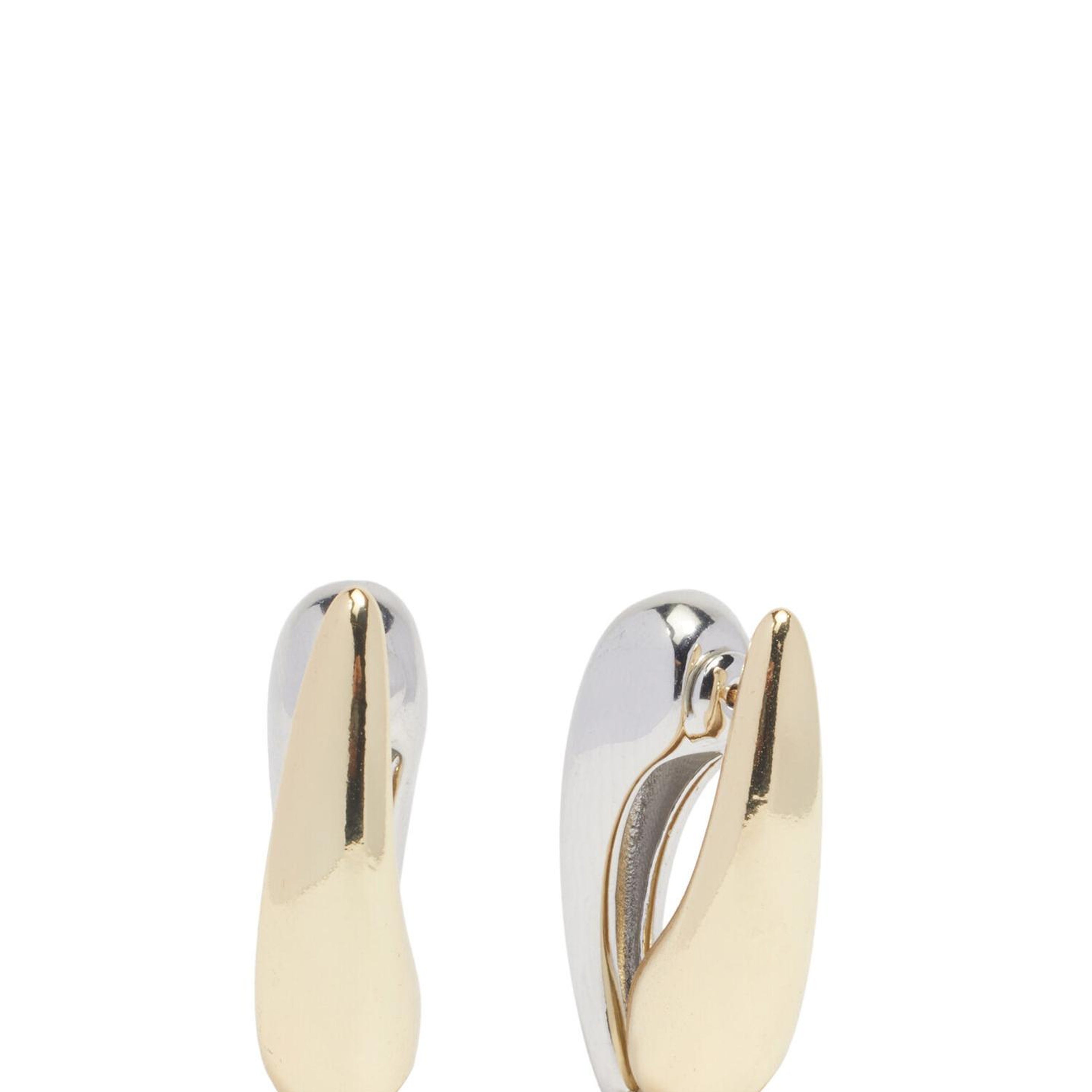 Beymen Club Kadın Gold Silver Oval Küpe