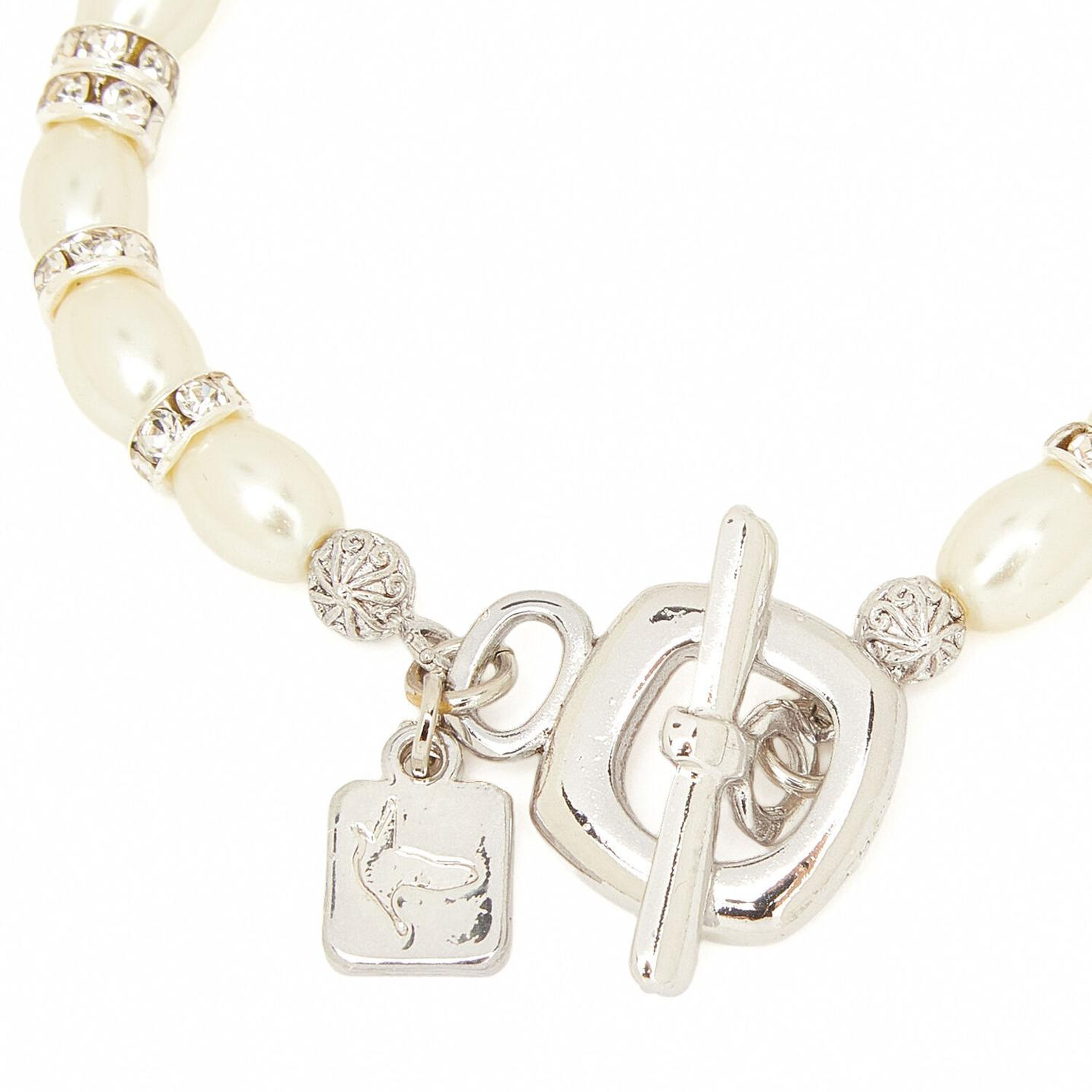 Beymen Club Kadın Silver Çift Taşlı İncili Bileklik