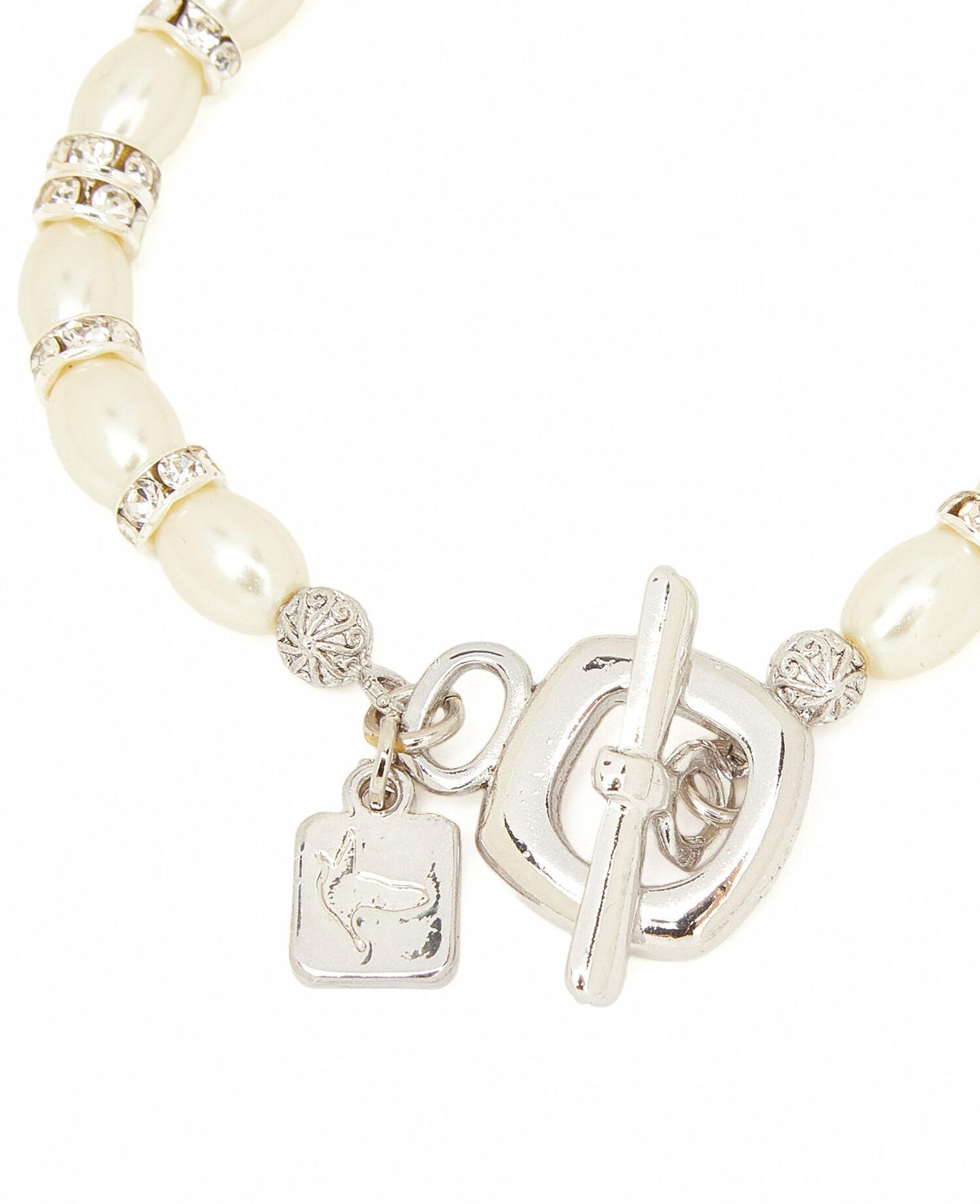 Beymen Club Kadın Silver Çift Taşlı İncili Bileklik