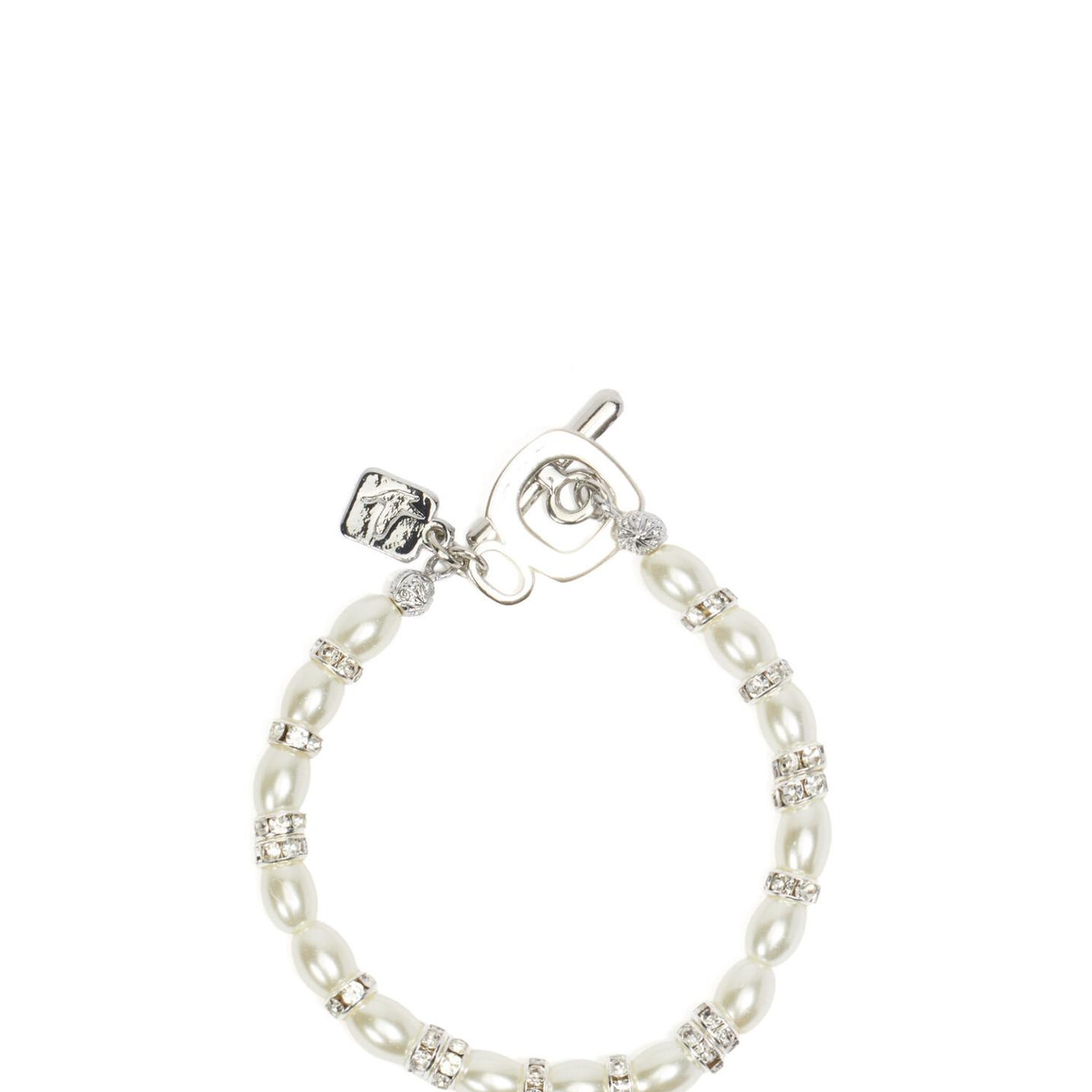 Beymen Club Kadın Silver Çift Taşlı İncili Bileklik