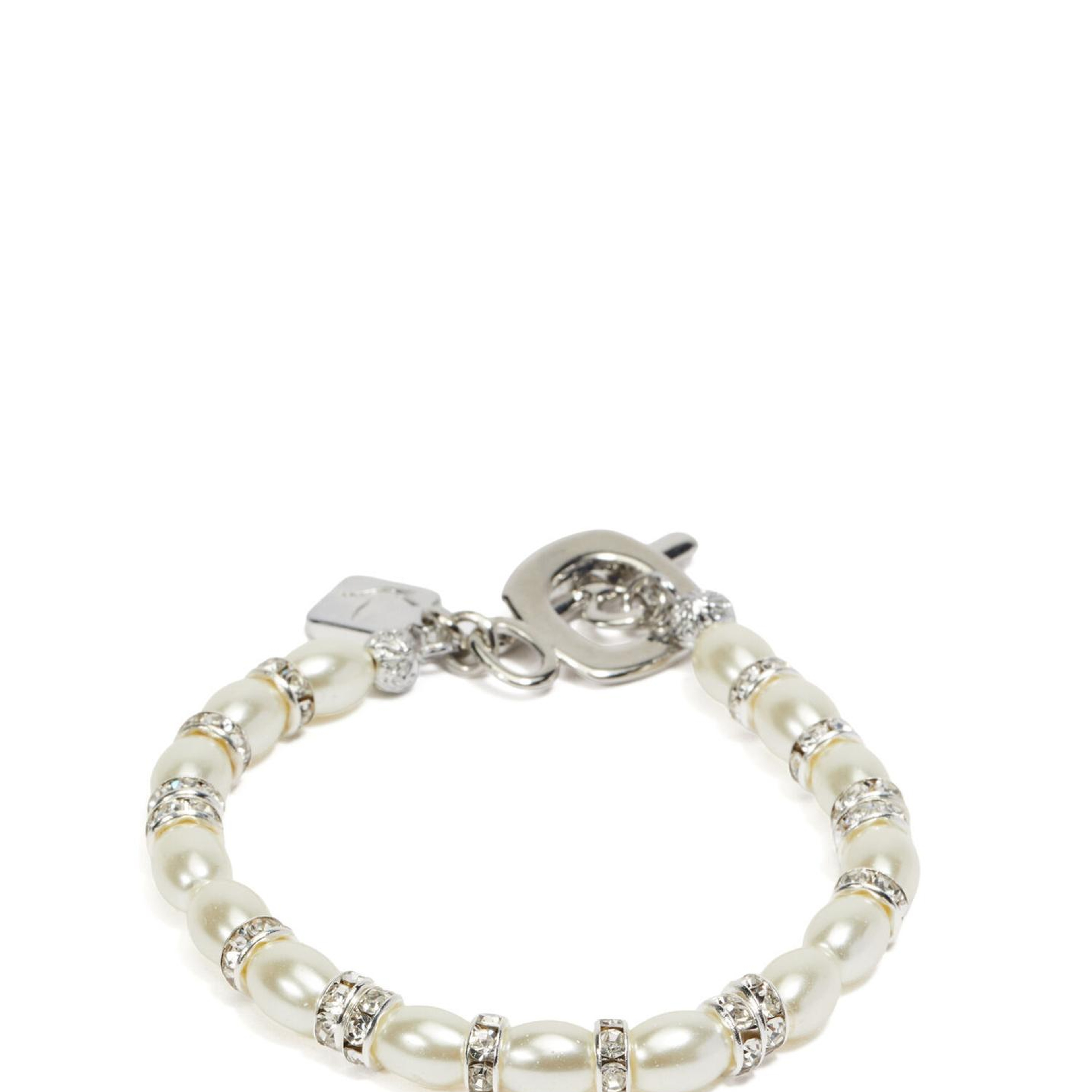 Beymen Club Kadın Silver Çift Taşlı İncili Bileklik