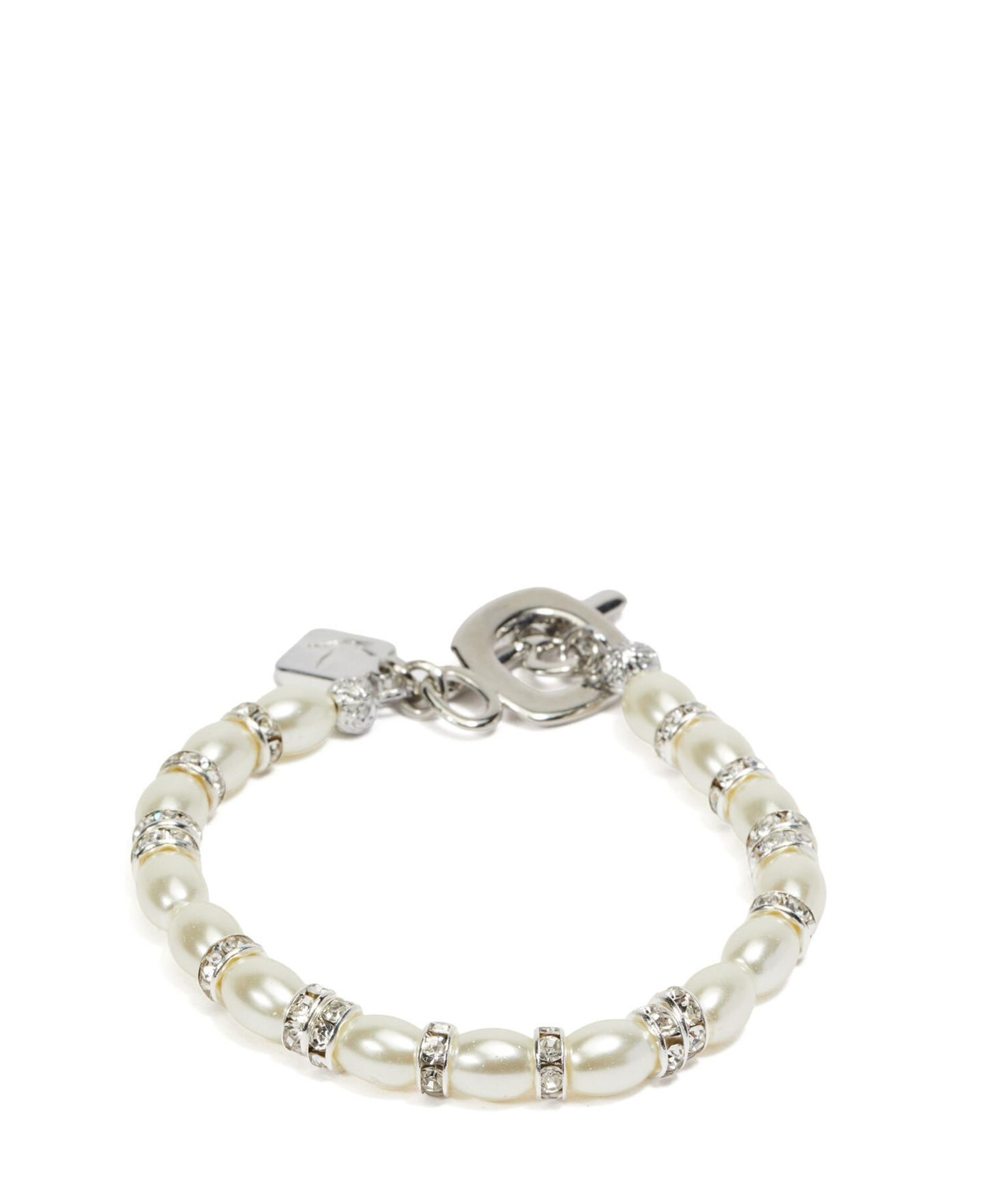 Beymen Club Kadın Silver Çift Taşlı İncili Bileklik