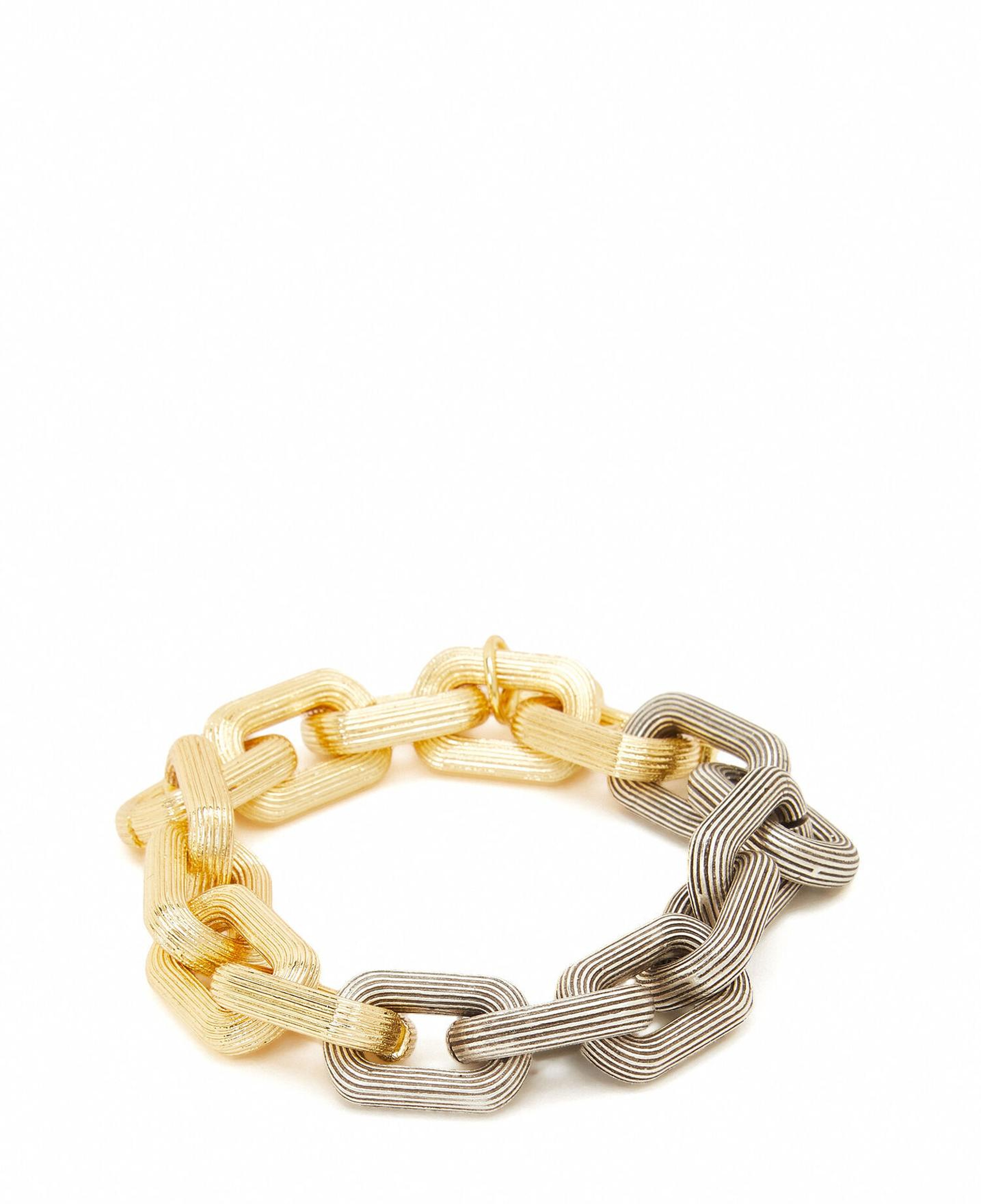 Beymen Club Kadın Gold Silver Satine Çift Renk Bileklik