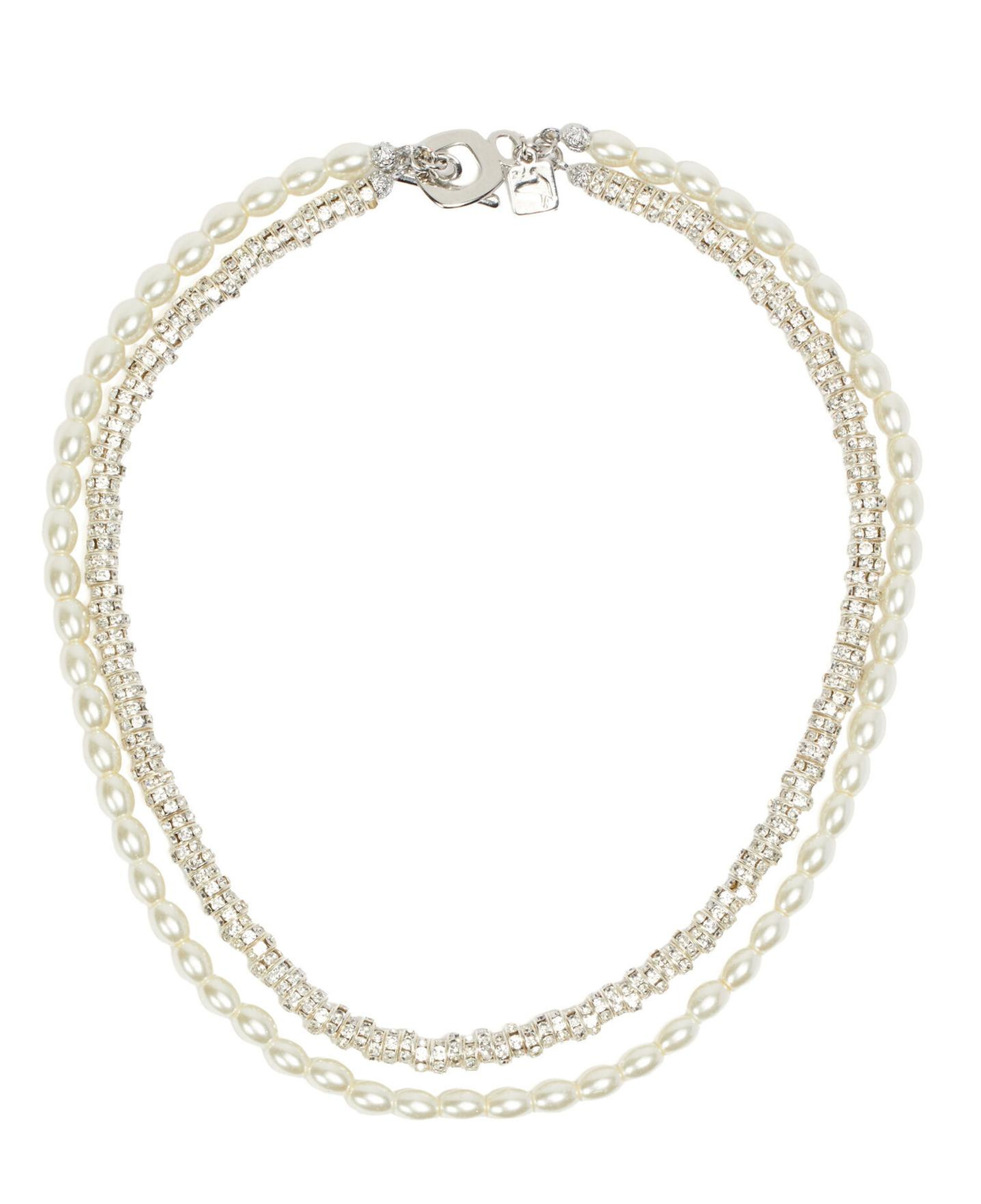 Beymen Club Kadın Silver 2li Taşlı İncili Kolye