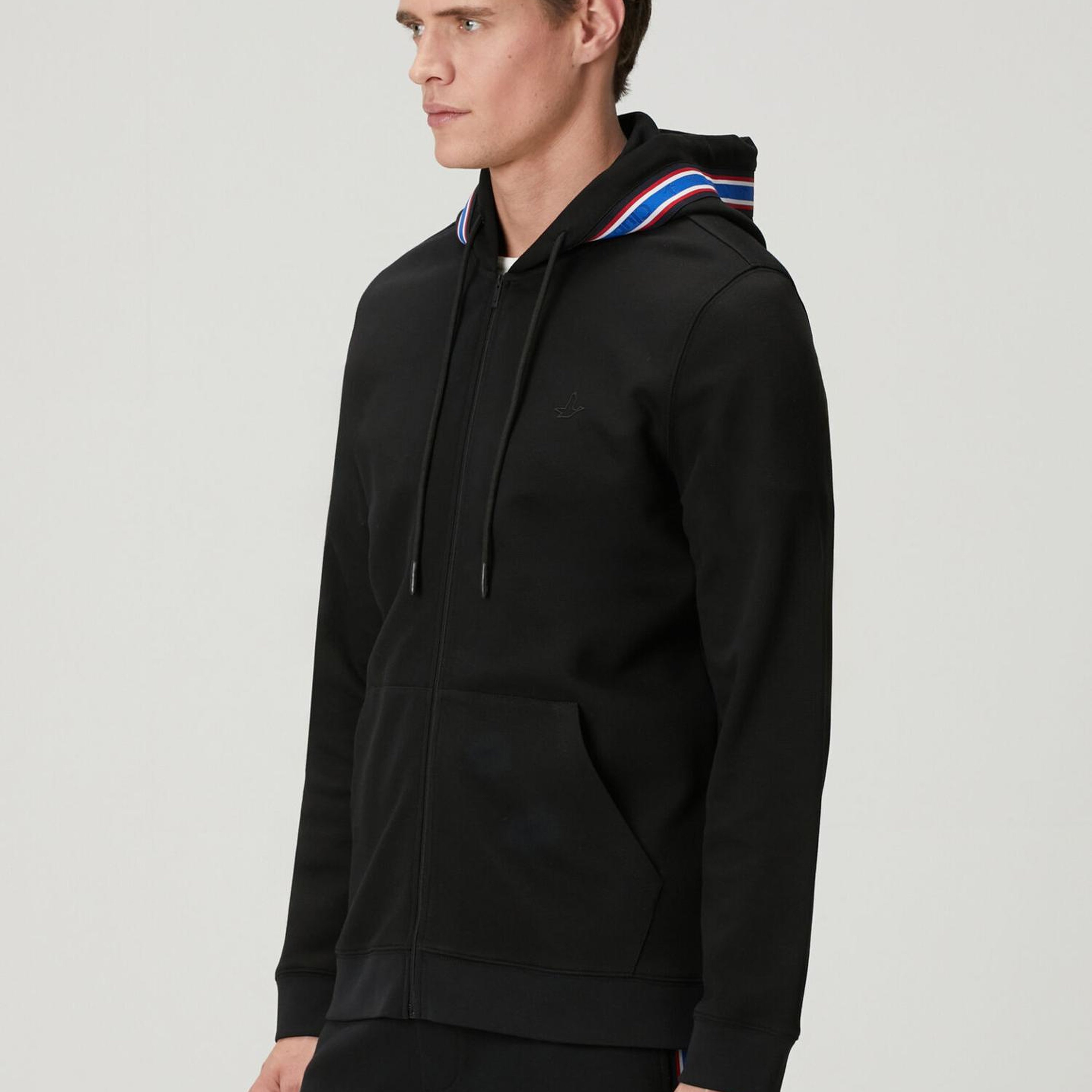 Beymen Club Erkek Siyah Kapüşonlu Sweatshirt