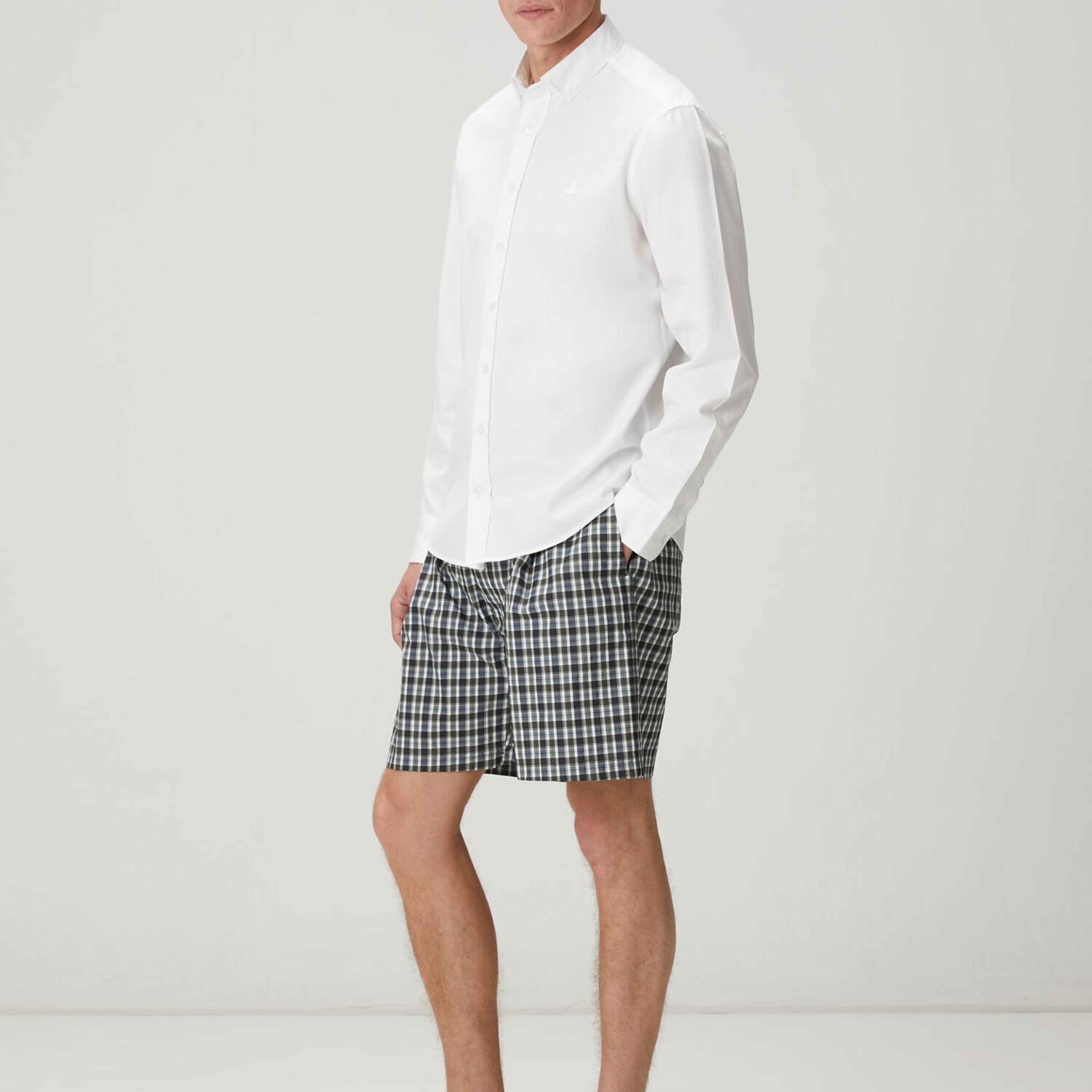 Beymen Club Erkek Comfort Fit Beyaz Tencel Twill Gömlek