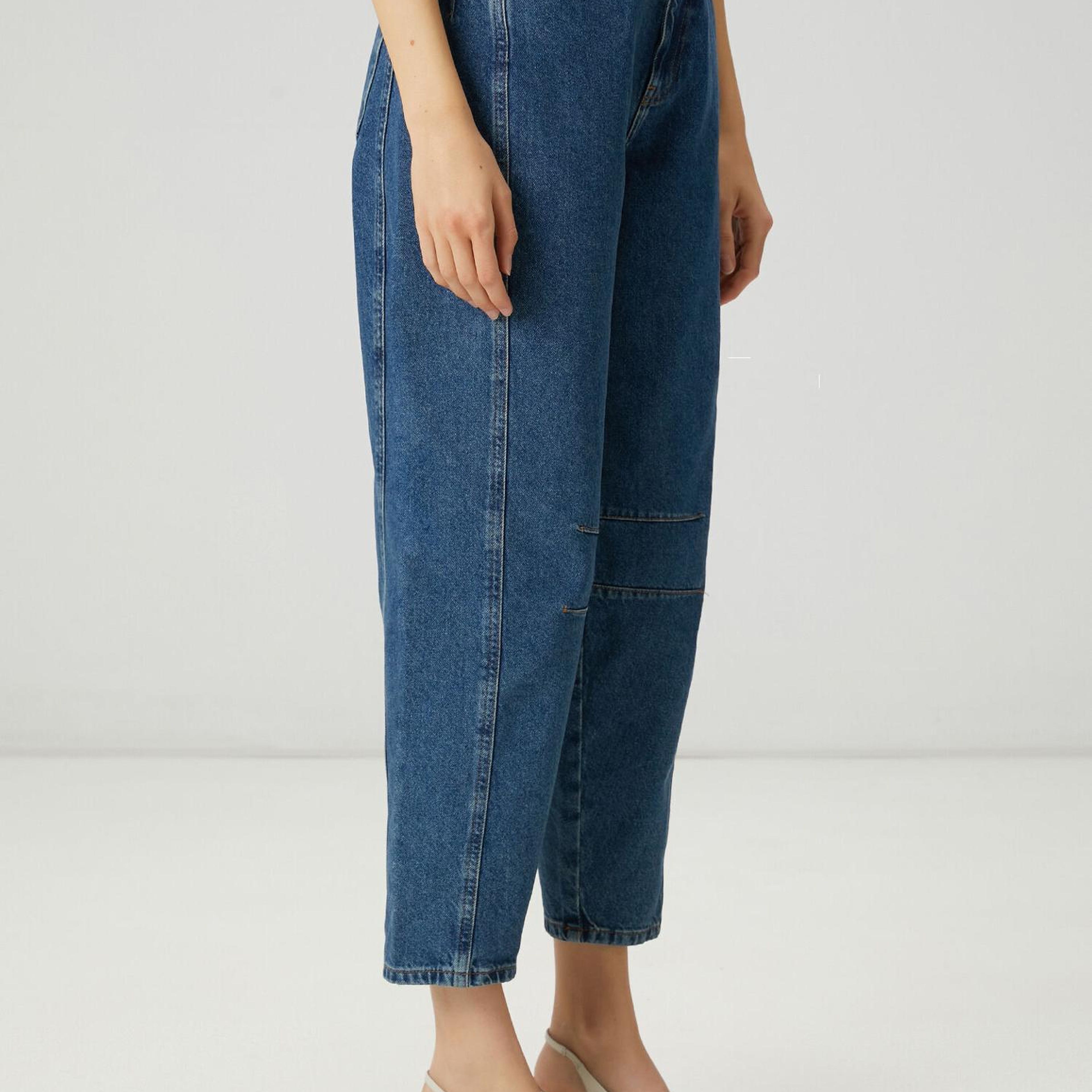 Beymen Club Kadın Slouchy Mavi Jean Pantolon