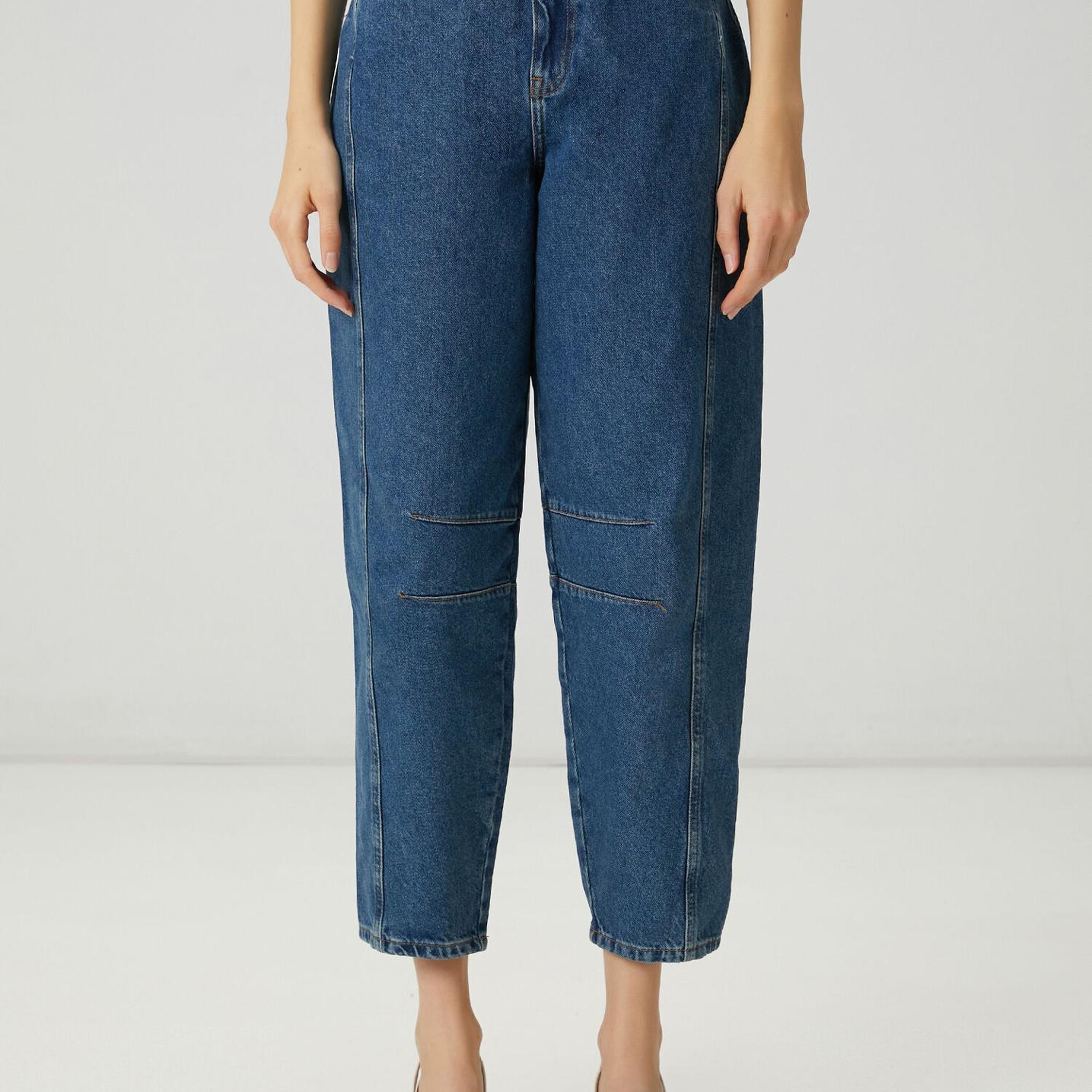 Beymen Club Kadın Slouchy Mavi Jean Pantolon