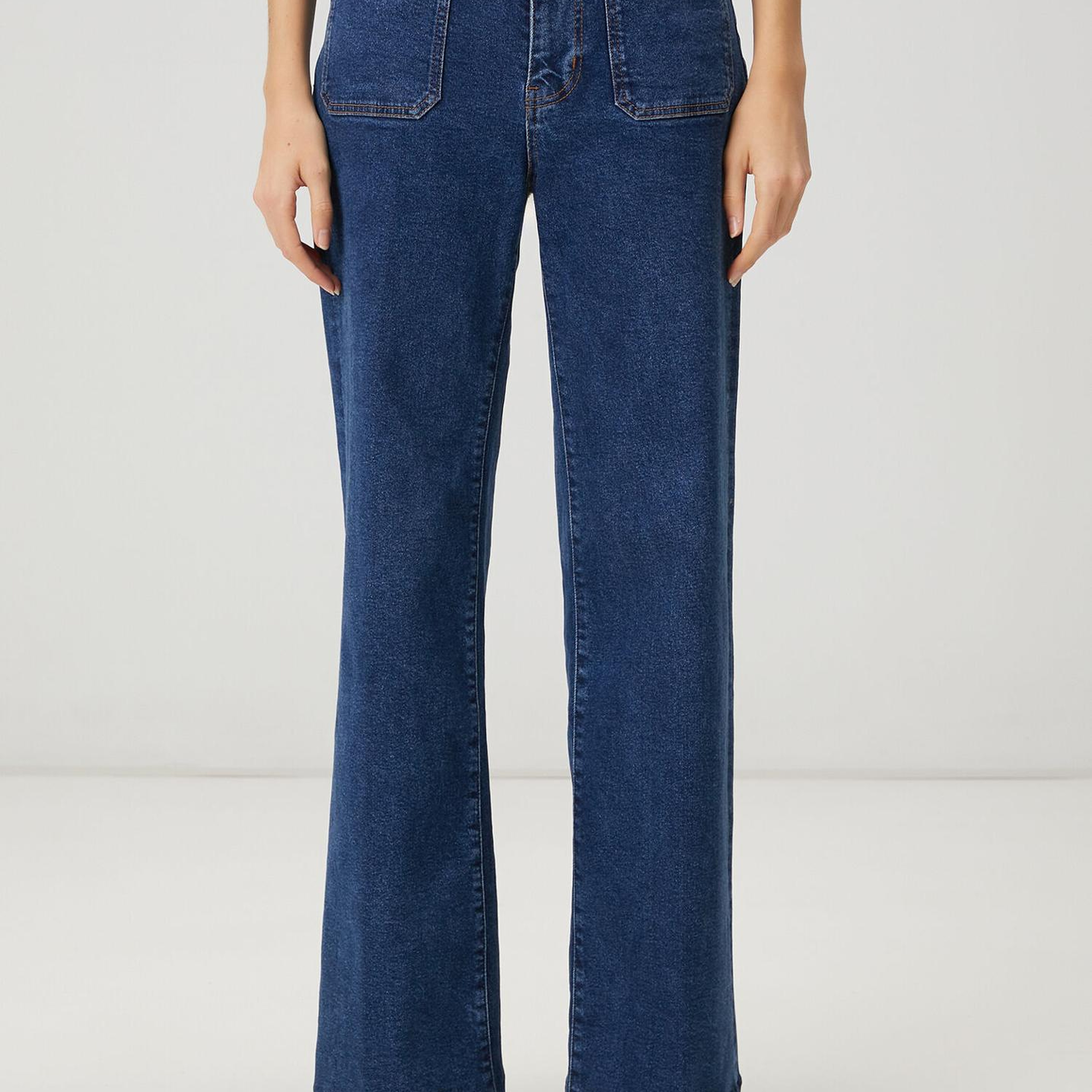 Beymen Club Kadın Indigo Flared Jean Pantolon