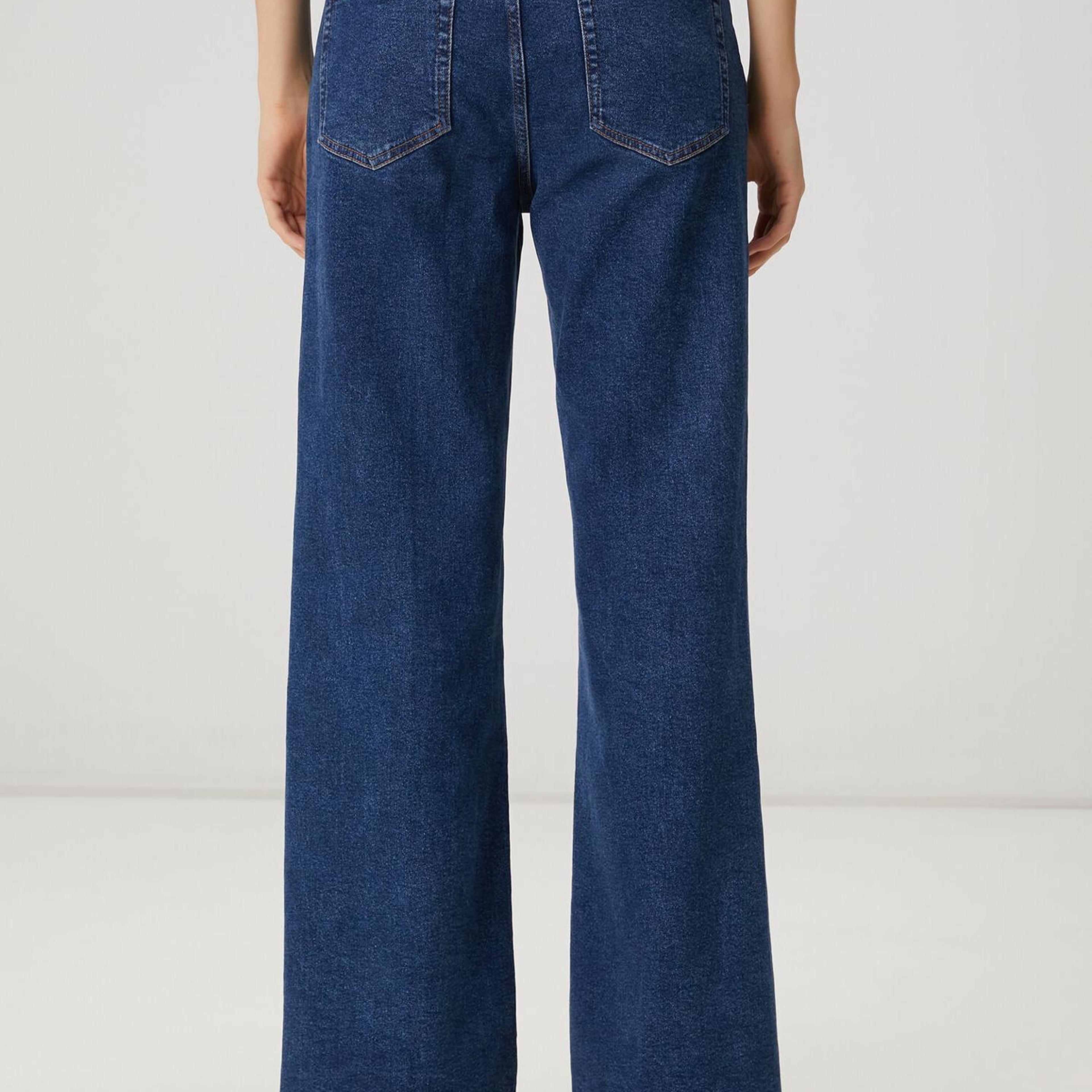 Beymen Club Kadın Indigo Flared Jean Pantolon