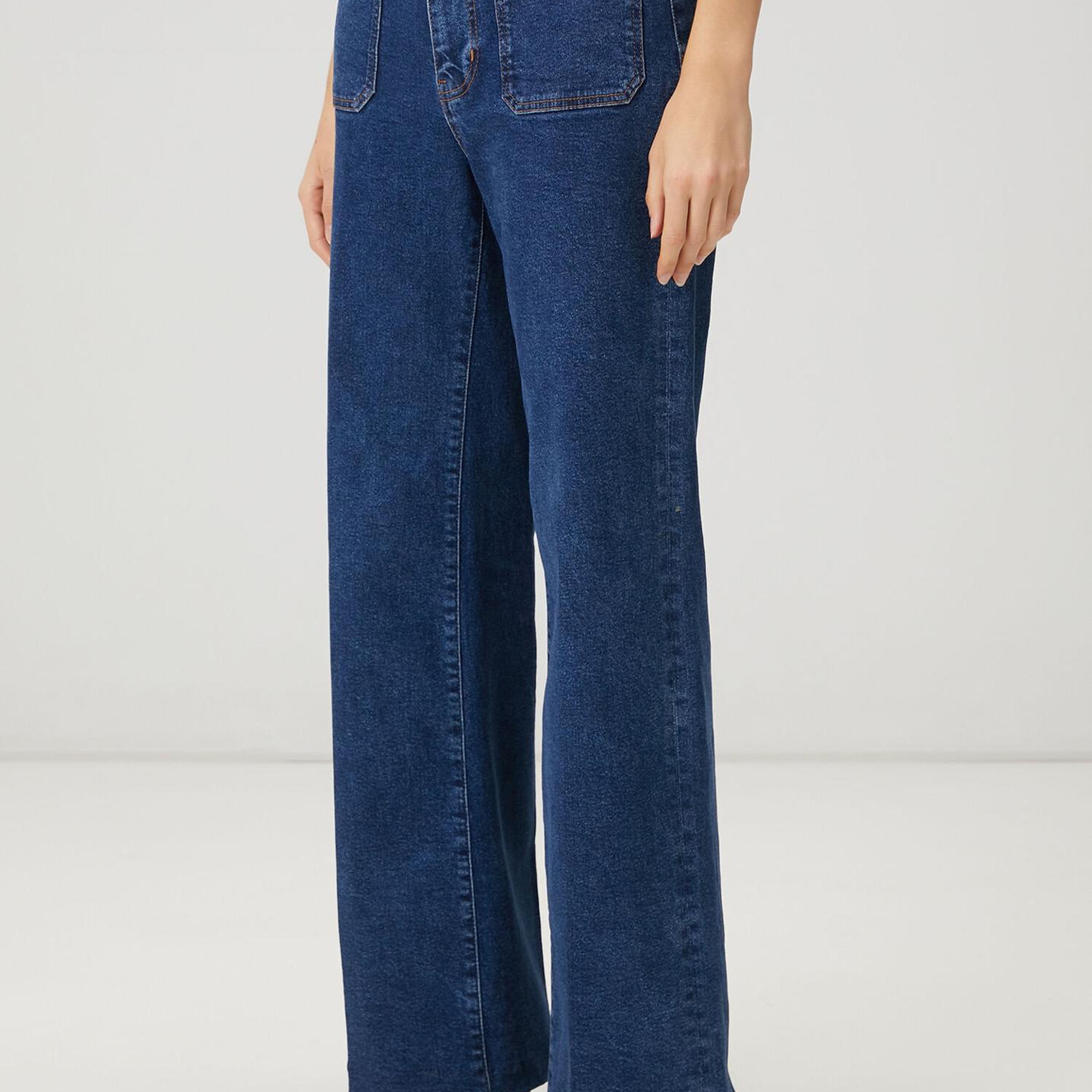 Beymen Club Kadın Indigo Flared Jean Pantolon