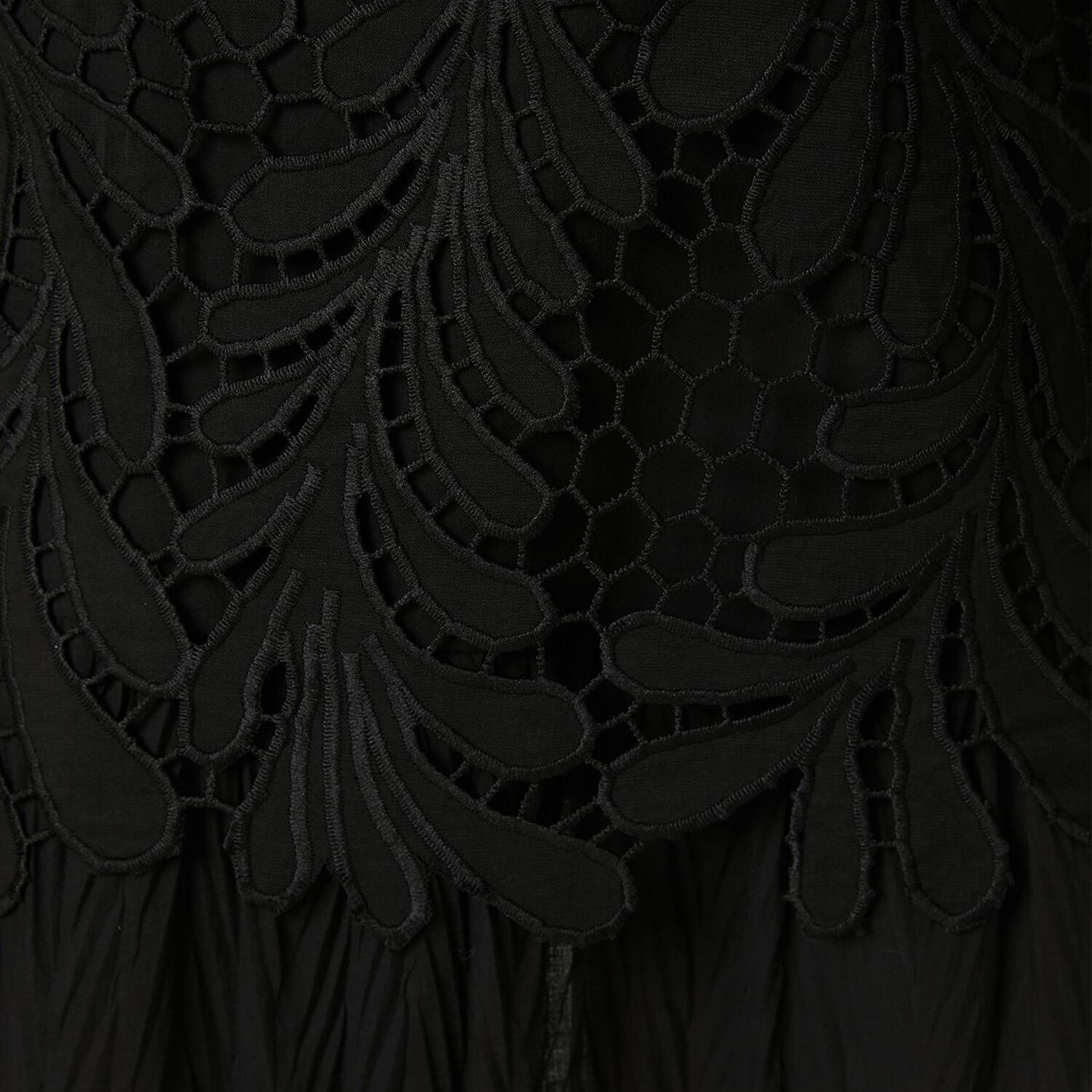 Beymen Club Kadın Siyah Mini Güpür Etek