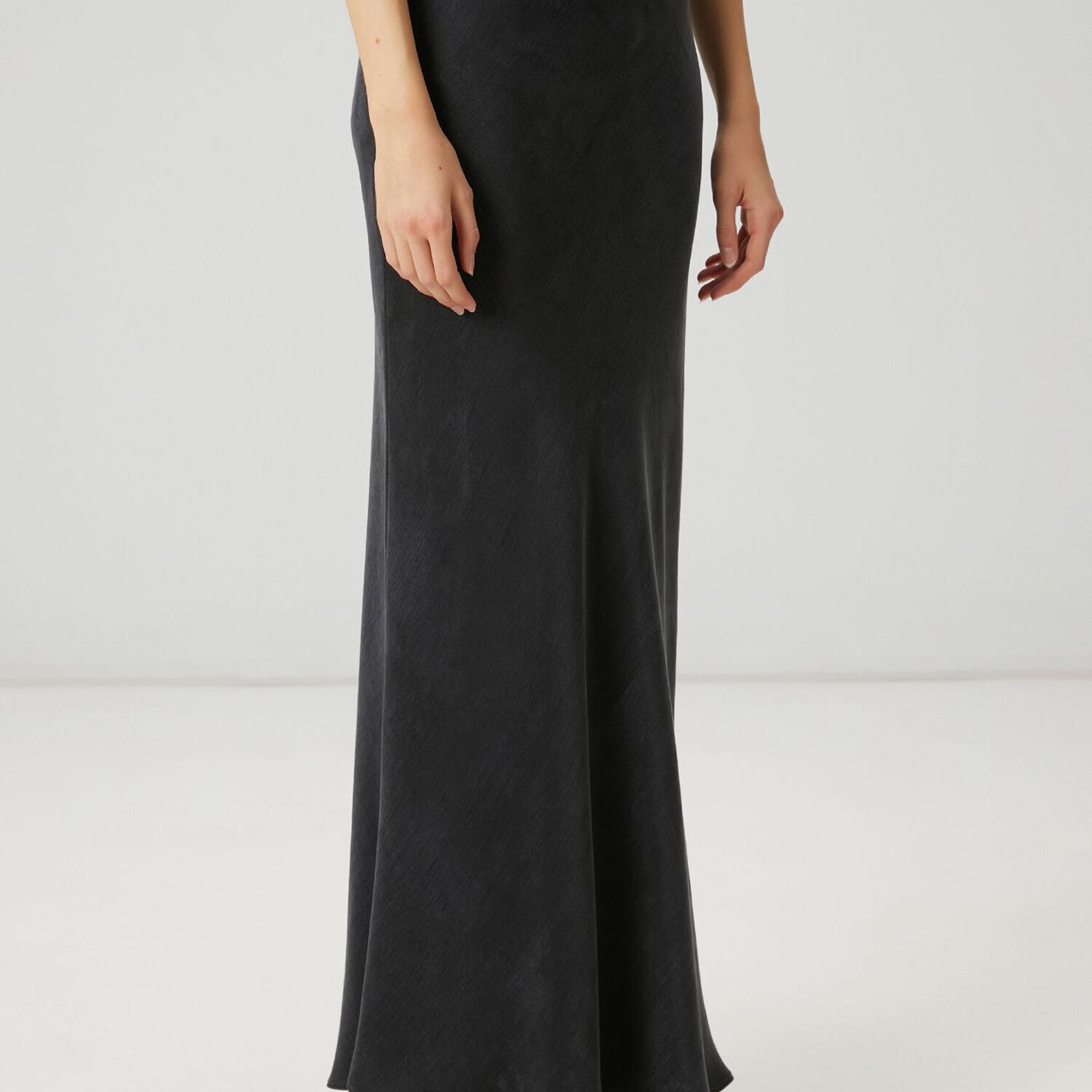 Beymen Club Kadın Antrasit Maksi Etek