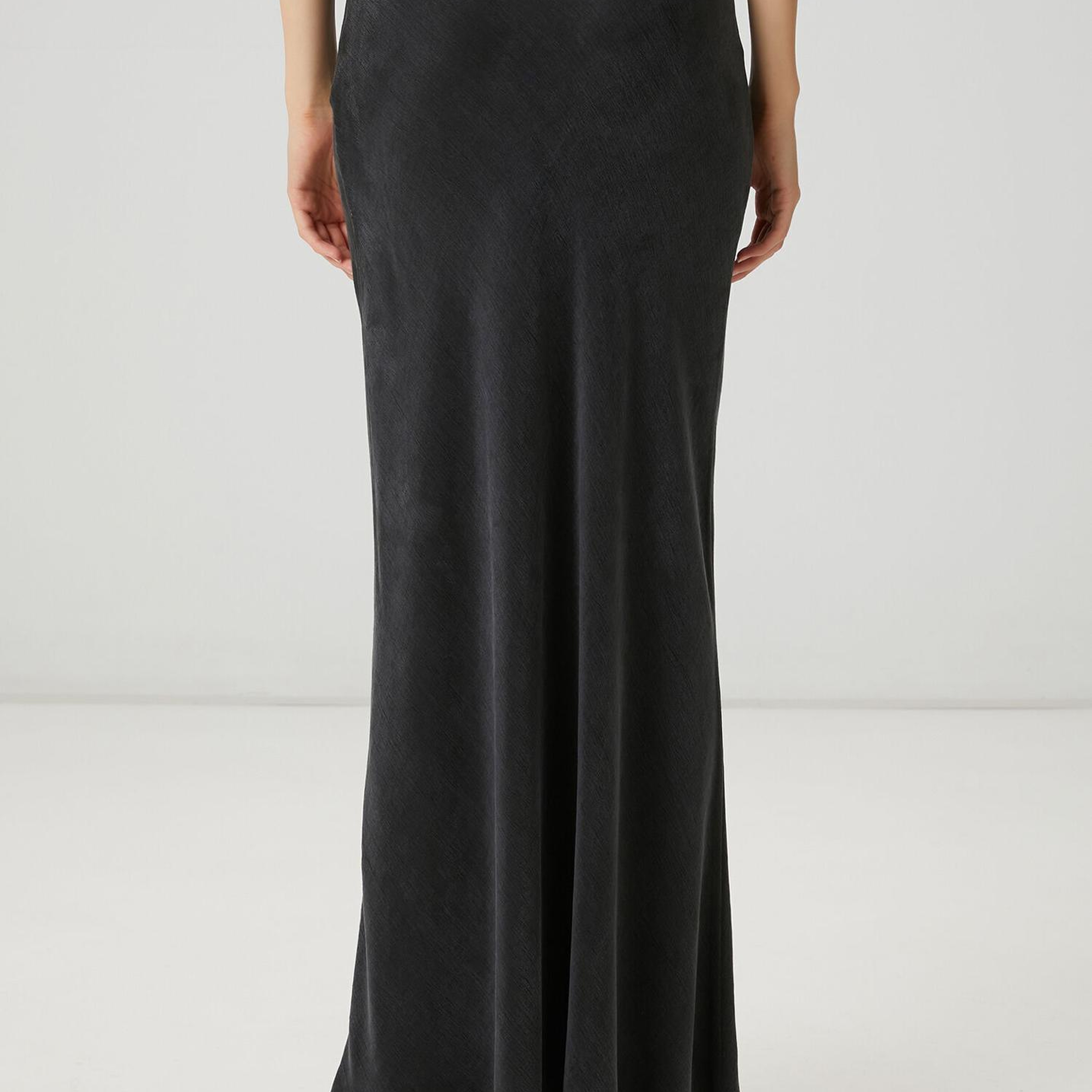 Beymen Club Kadın Antrasit Maksi Etek