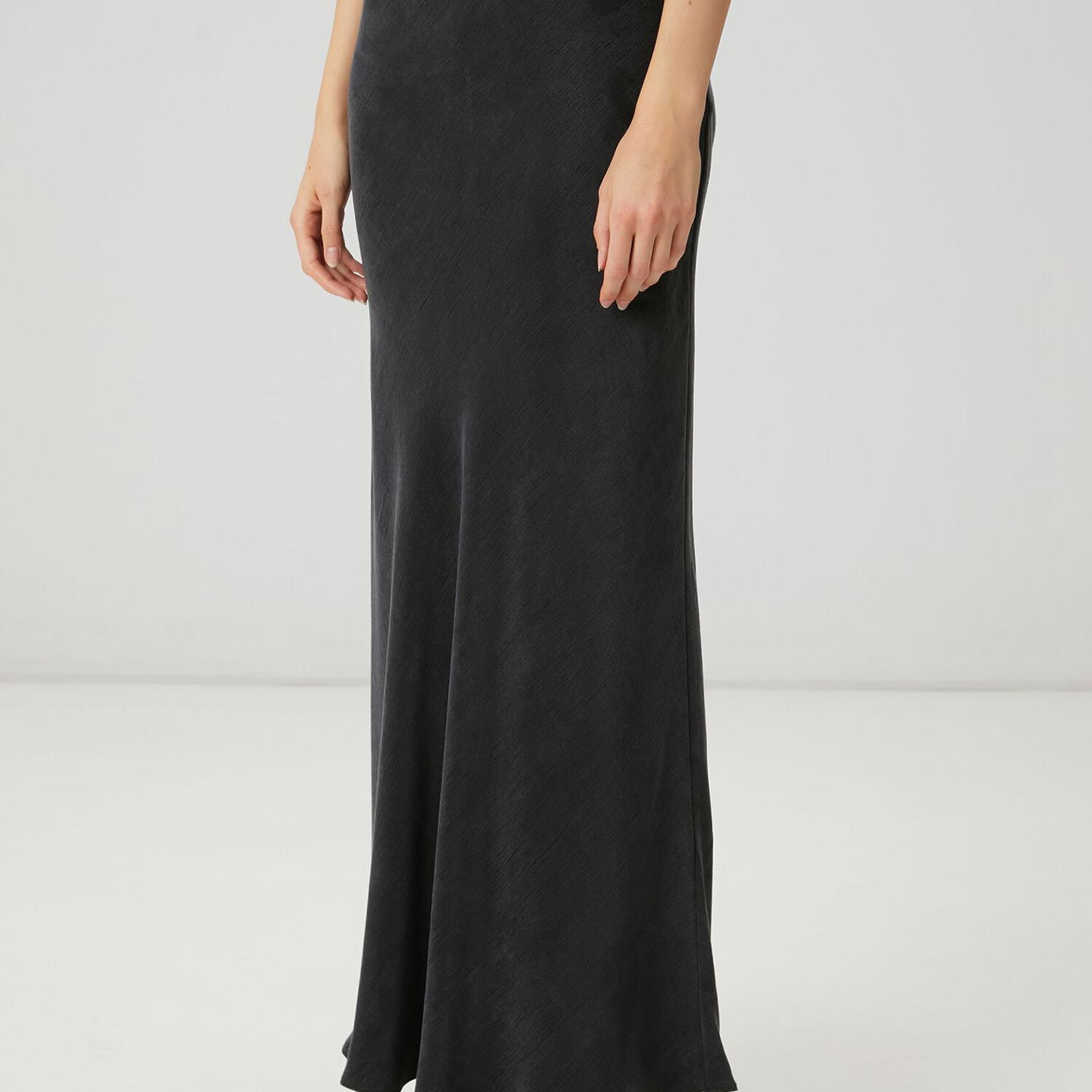 Beymen Club Kadın Antrasit Maksi Etek