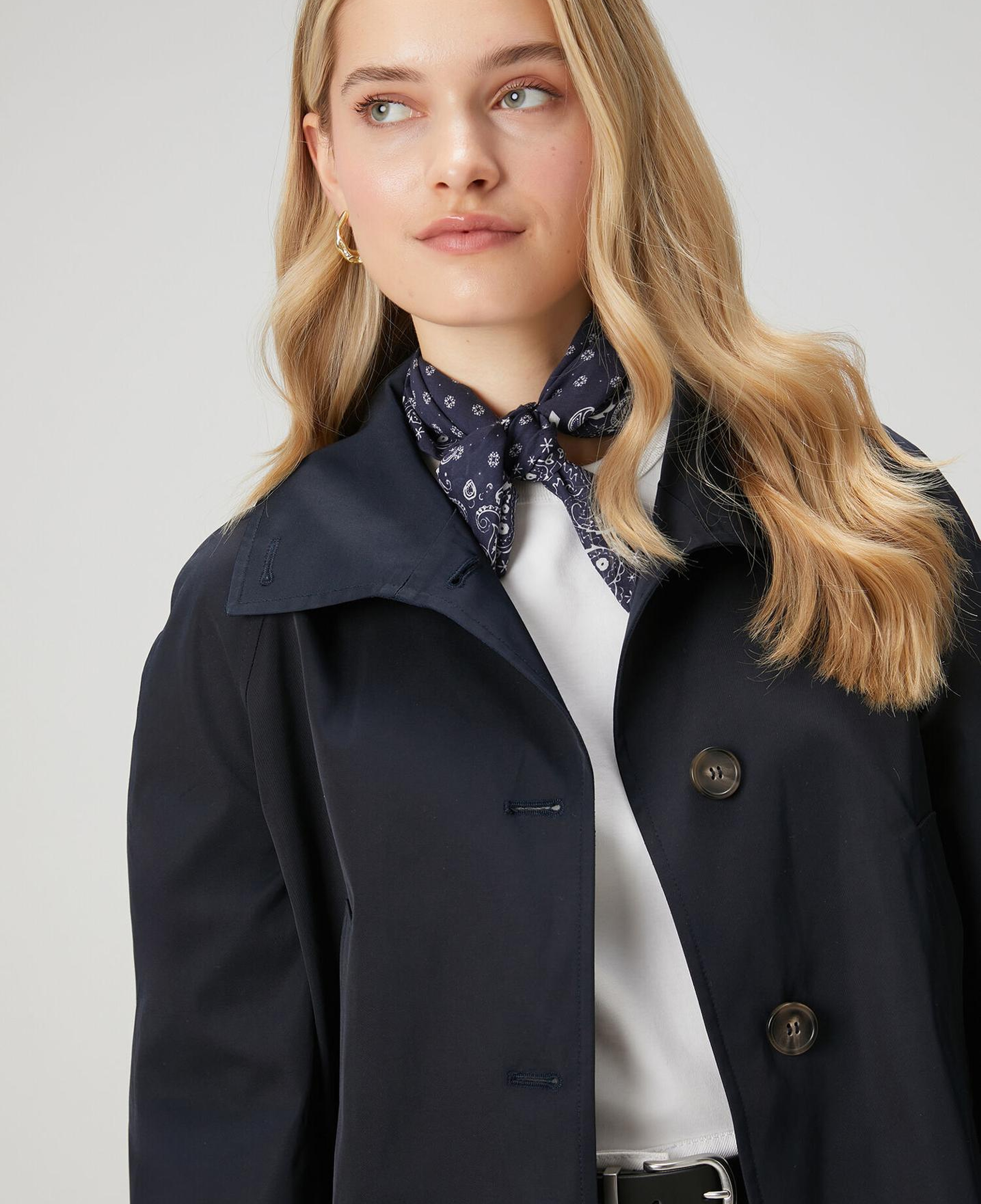 Beymen Club Kadın Lacivert Gabardin Mont