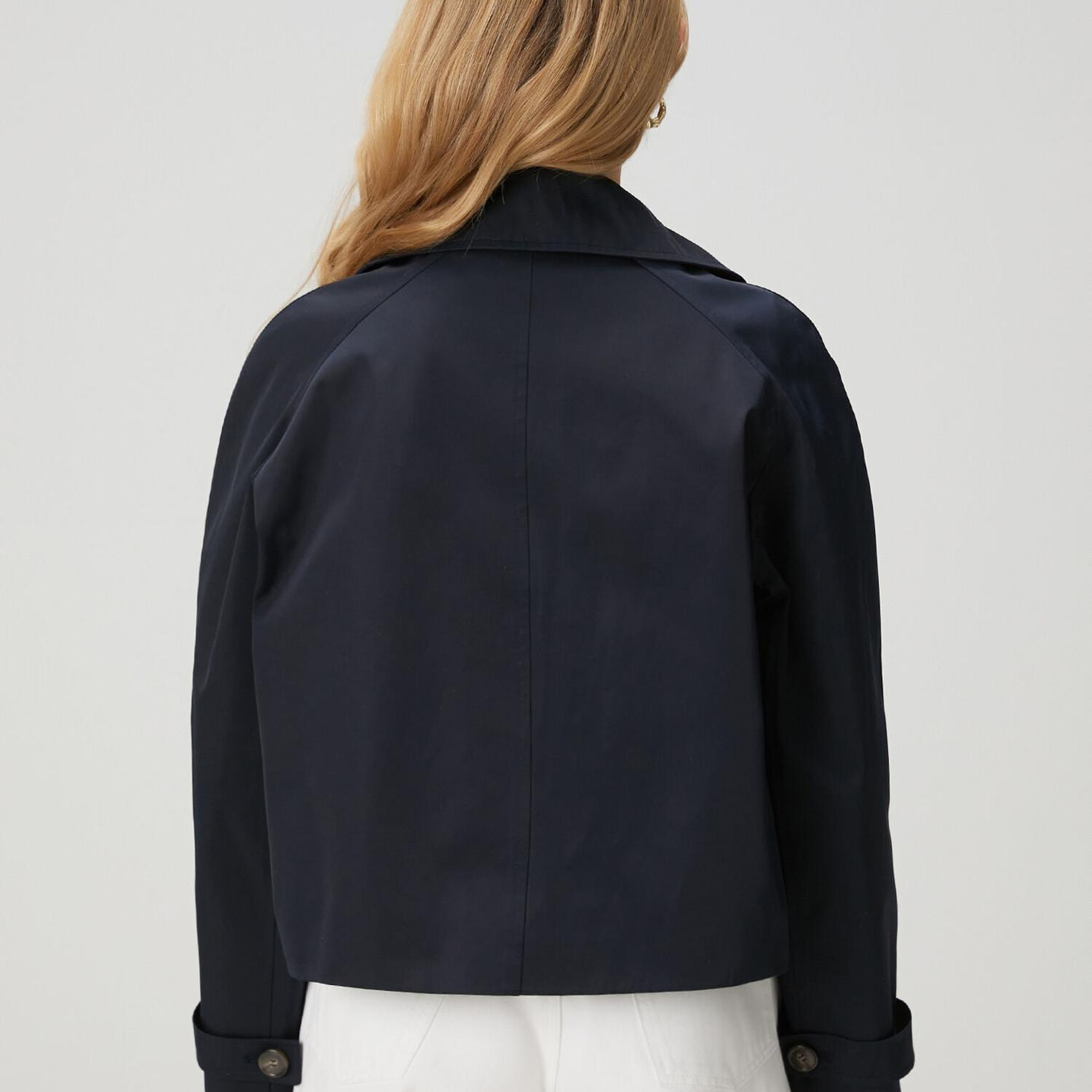 Beymen Club Kadın Lacivert Gabardin Mont