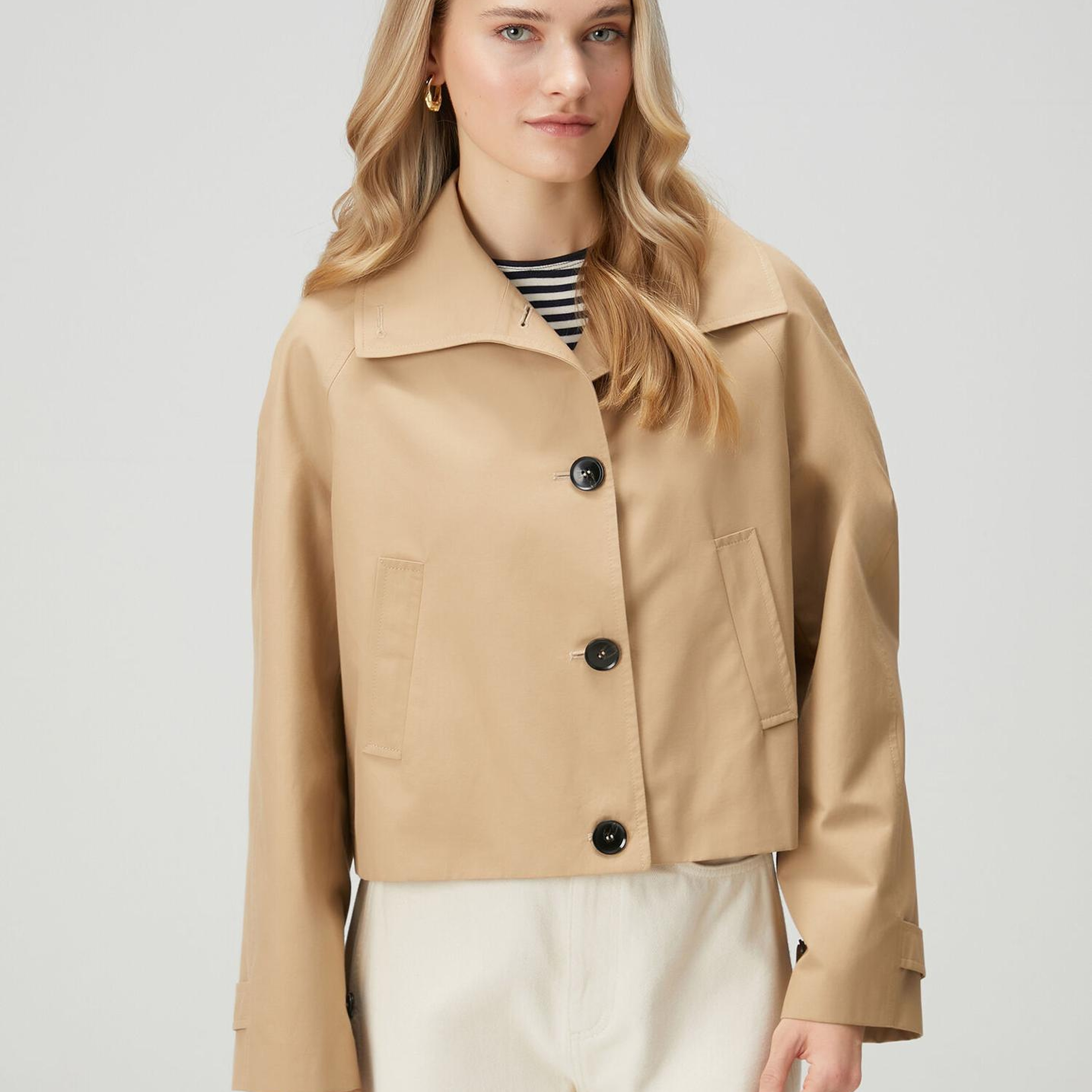 Beymen Club Kadın Bej Gabardin Mont