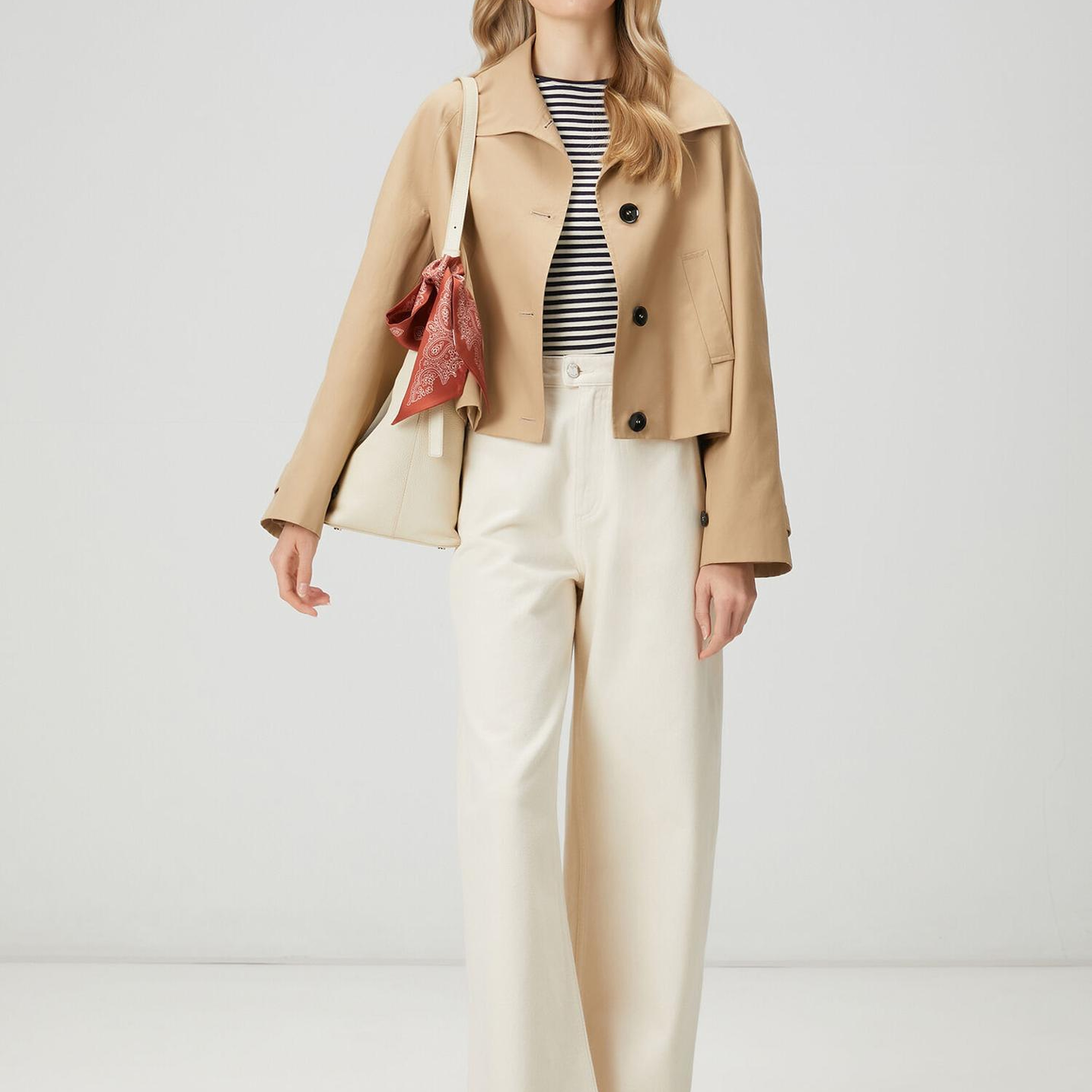 Beymen Club Kadın Bej Gabardin Mont