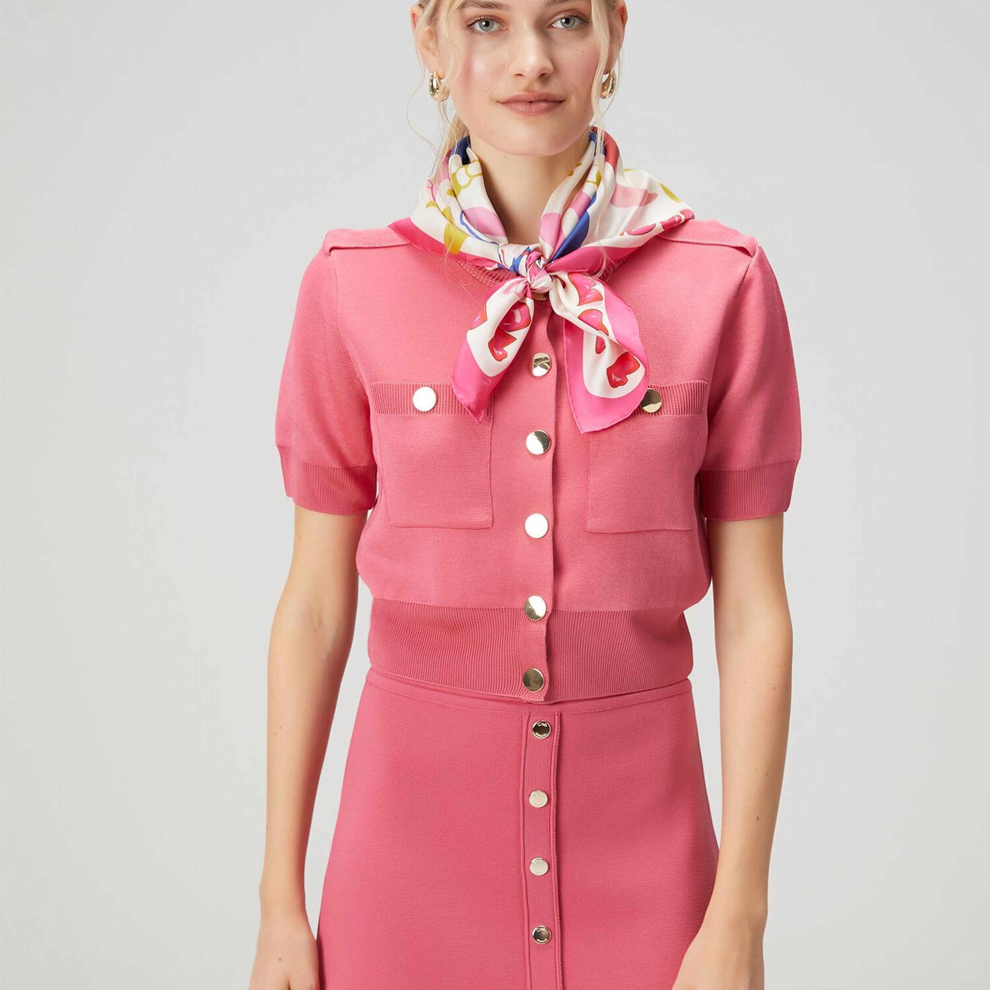 Beymen Club Kadın Pembe Kutu Formlu Triko Ceket