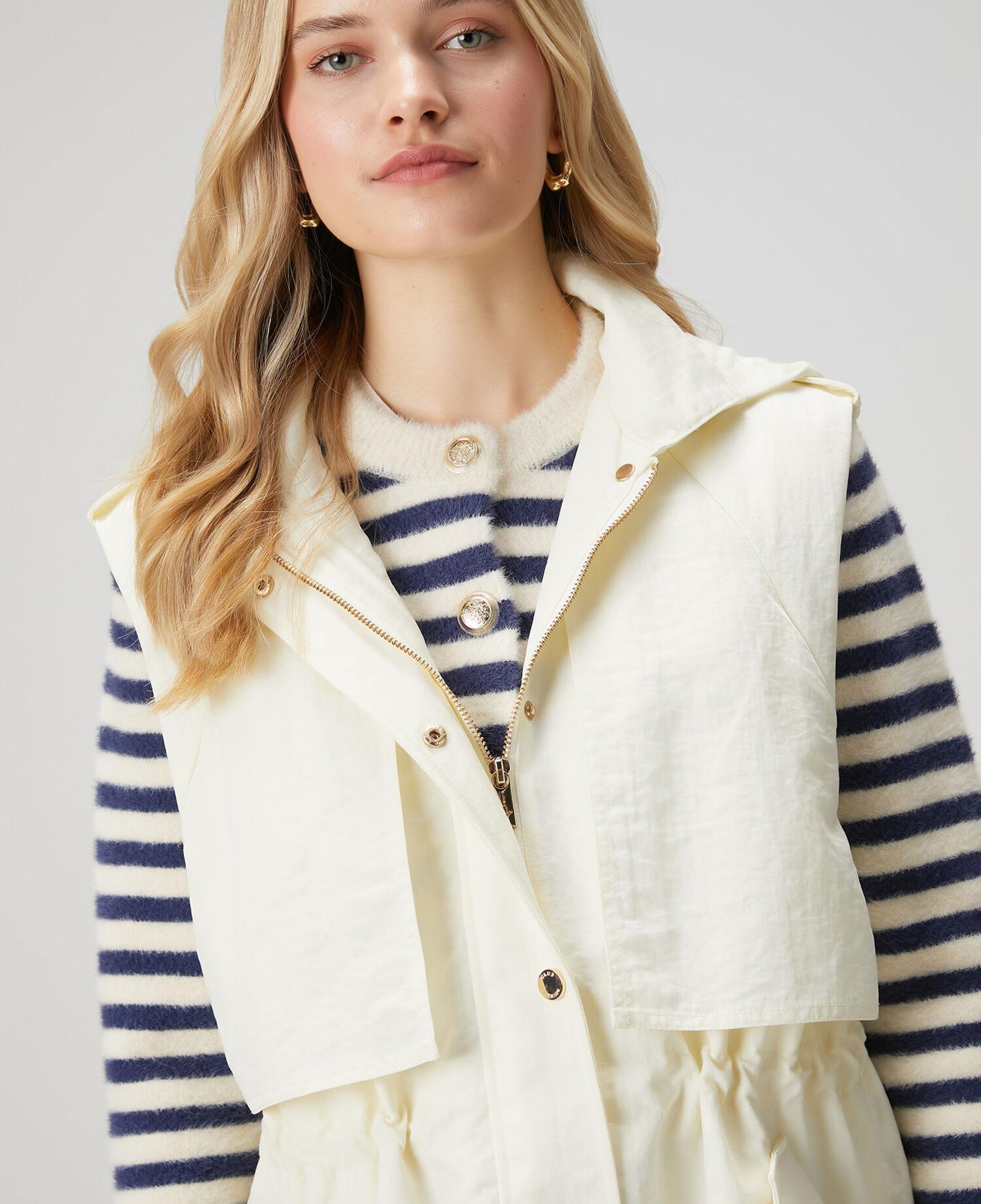 Beymen Club Kadın Lacivert Beyaz Çizgili Hırka