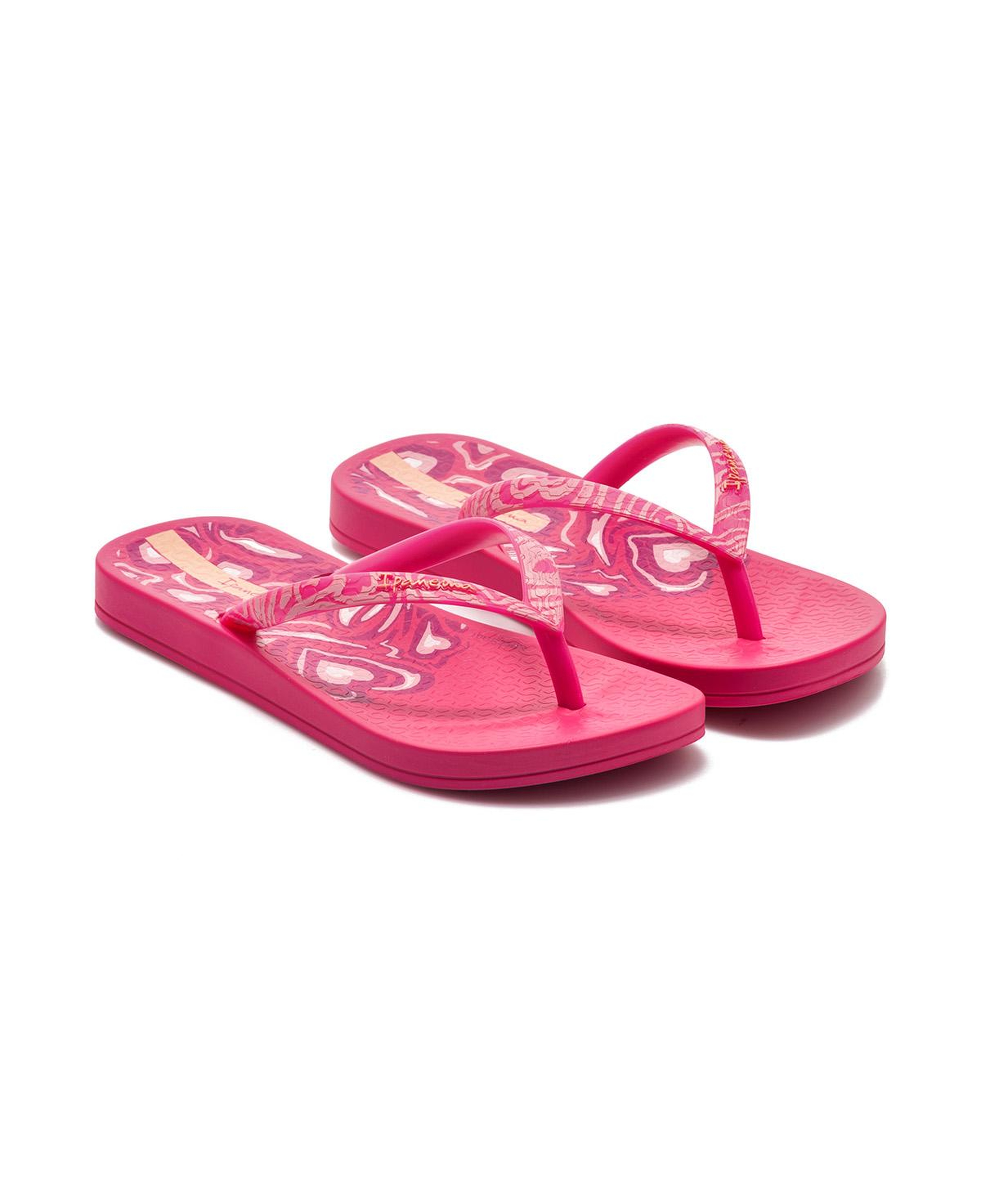Nostalgic Herats Çocuk Parmak Arası Terlik Pembe 25/35