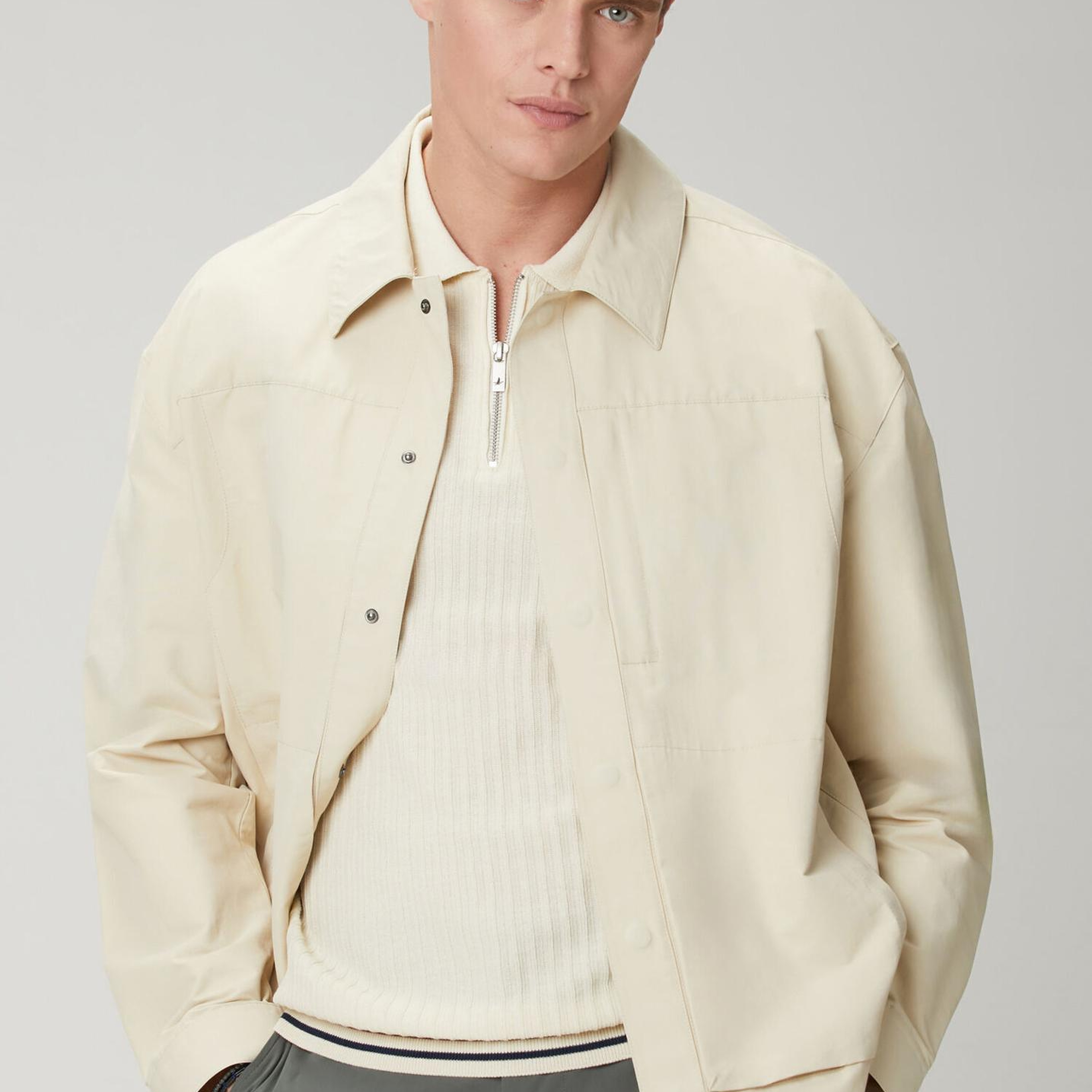 Beymen Club Erkek Bej Dış Gömlek