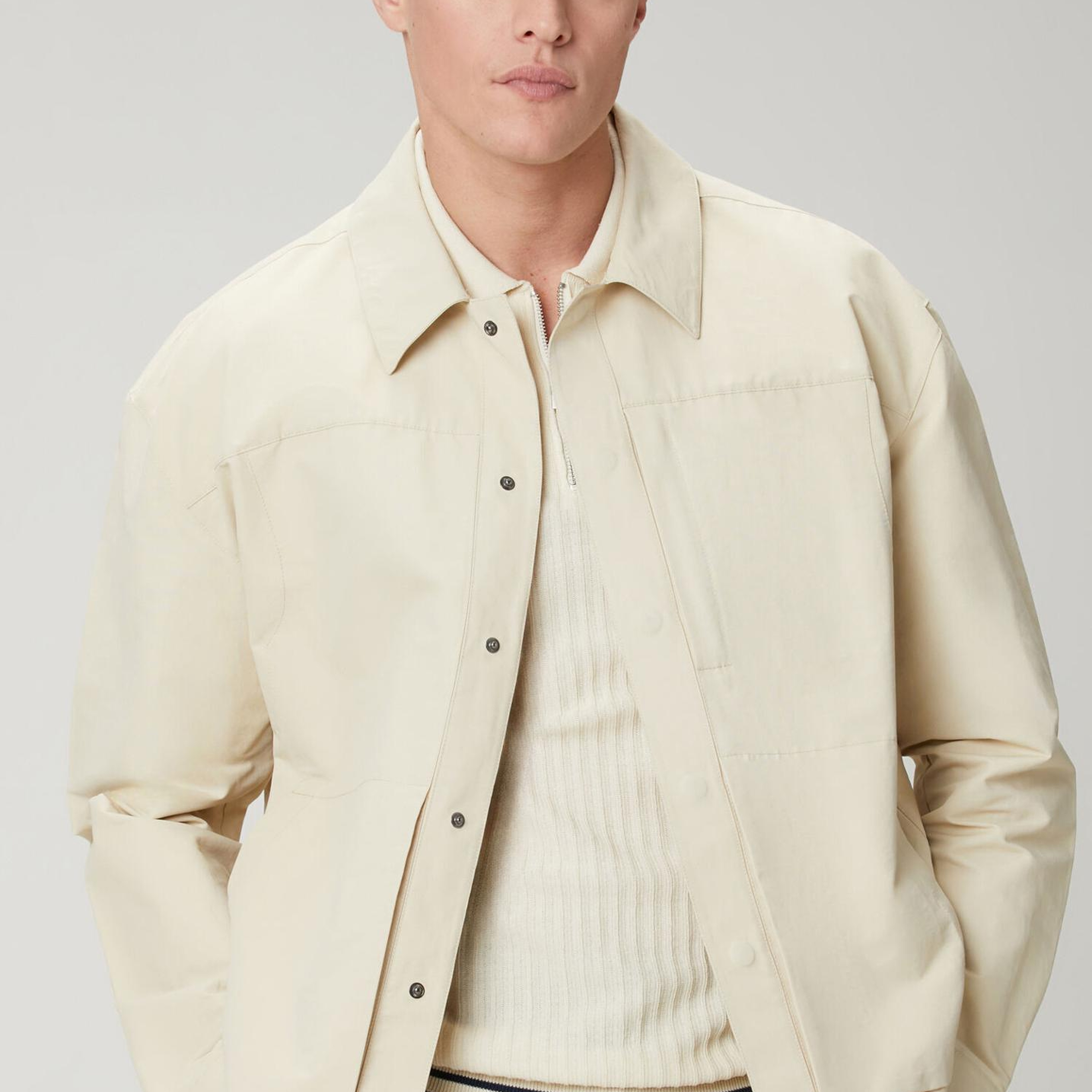 Beymen Club Erkek Bej Dış Gömlek