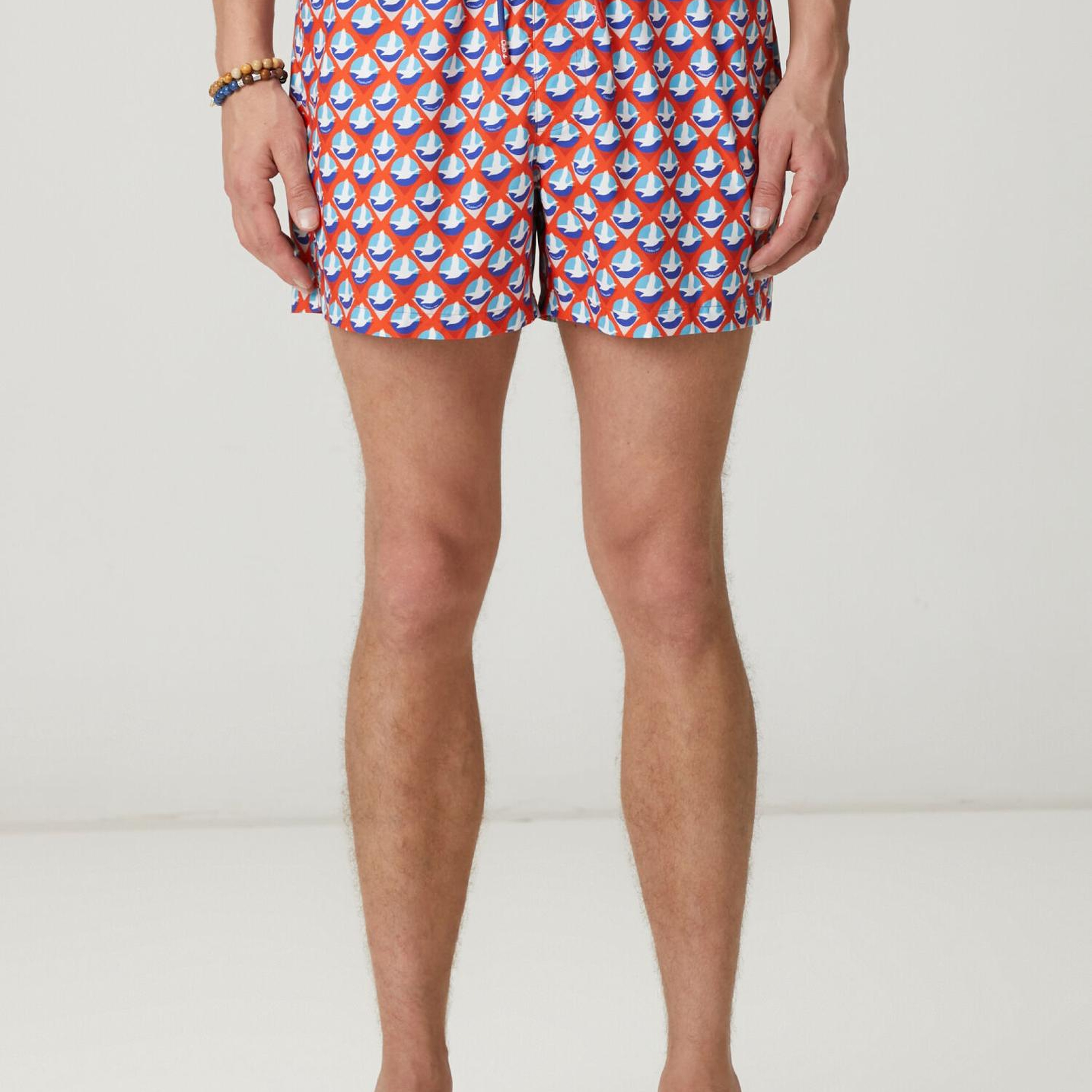 Beymen Club Erkek Kırmızı Kaz Logolu Kısa Mayo