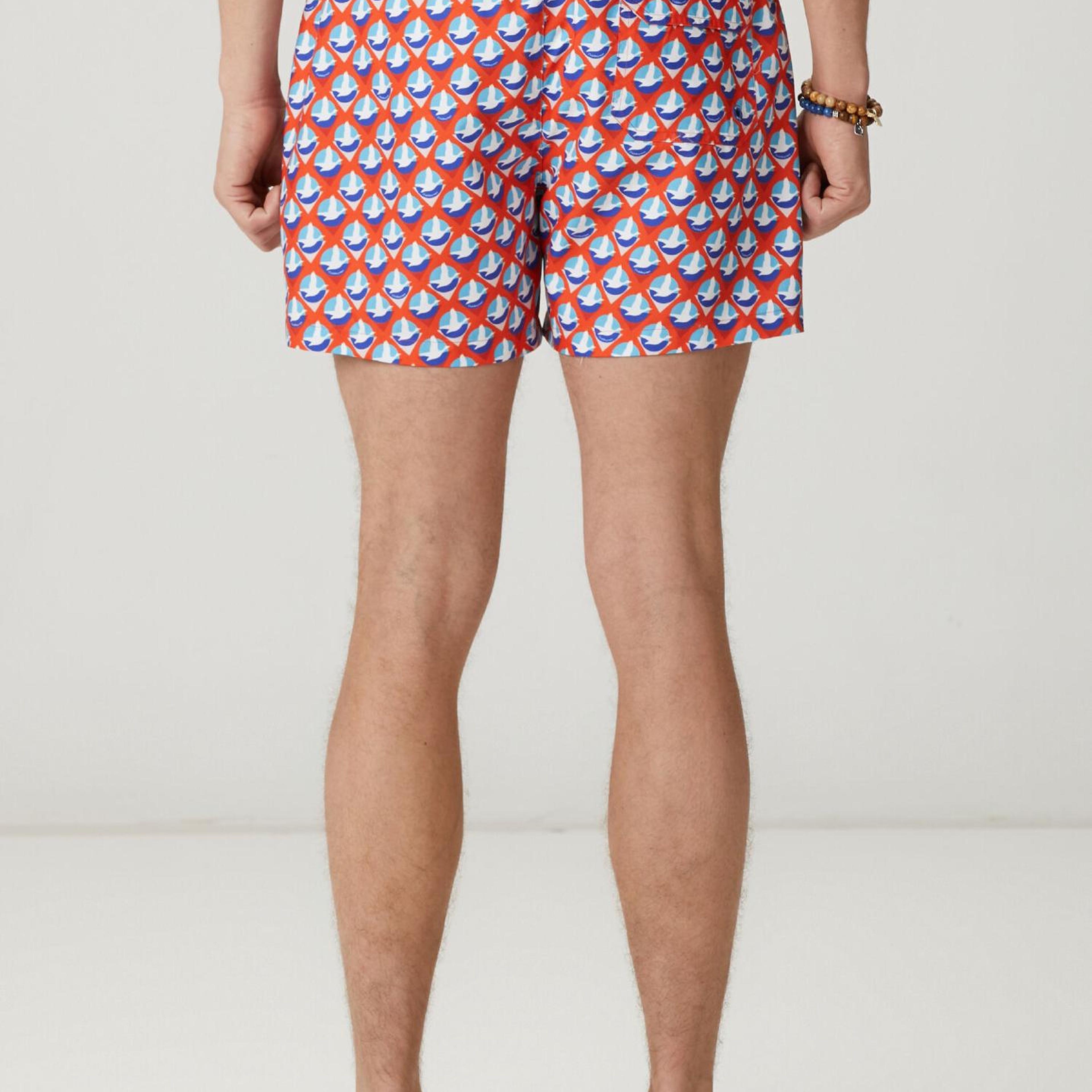 Beymen Club Erkek Kırmızı Kaz Logolu Kısa Mayo